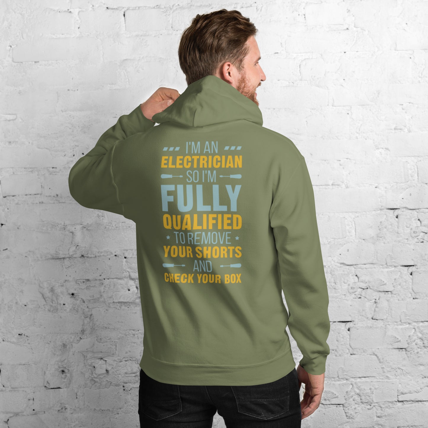 Qualified Electrician Unisex Hoodie
