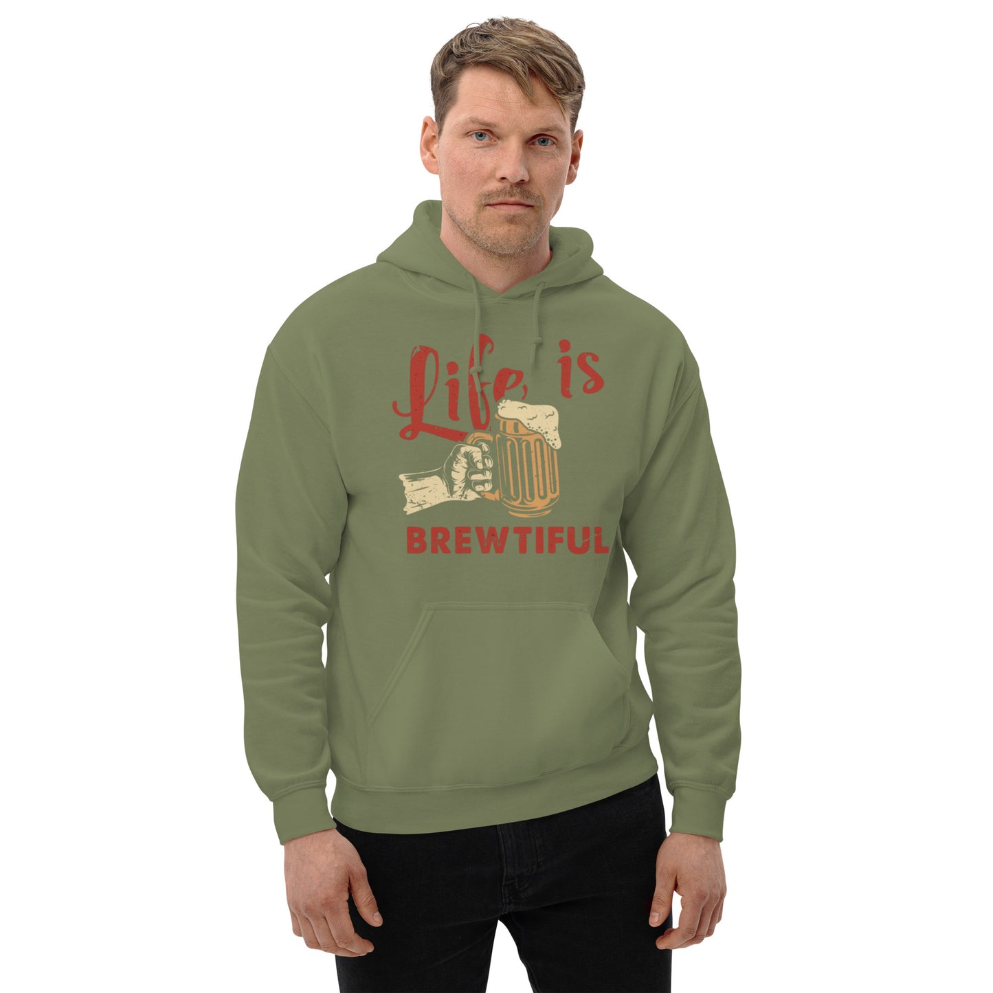 Life is Brewtiful Unisex Hoodie