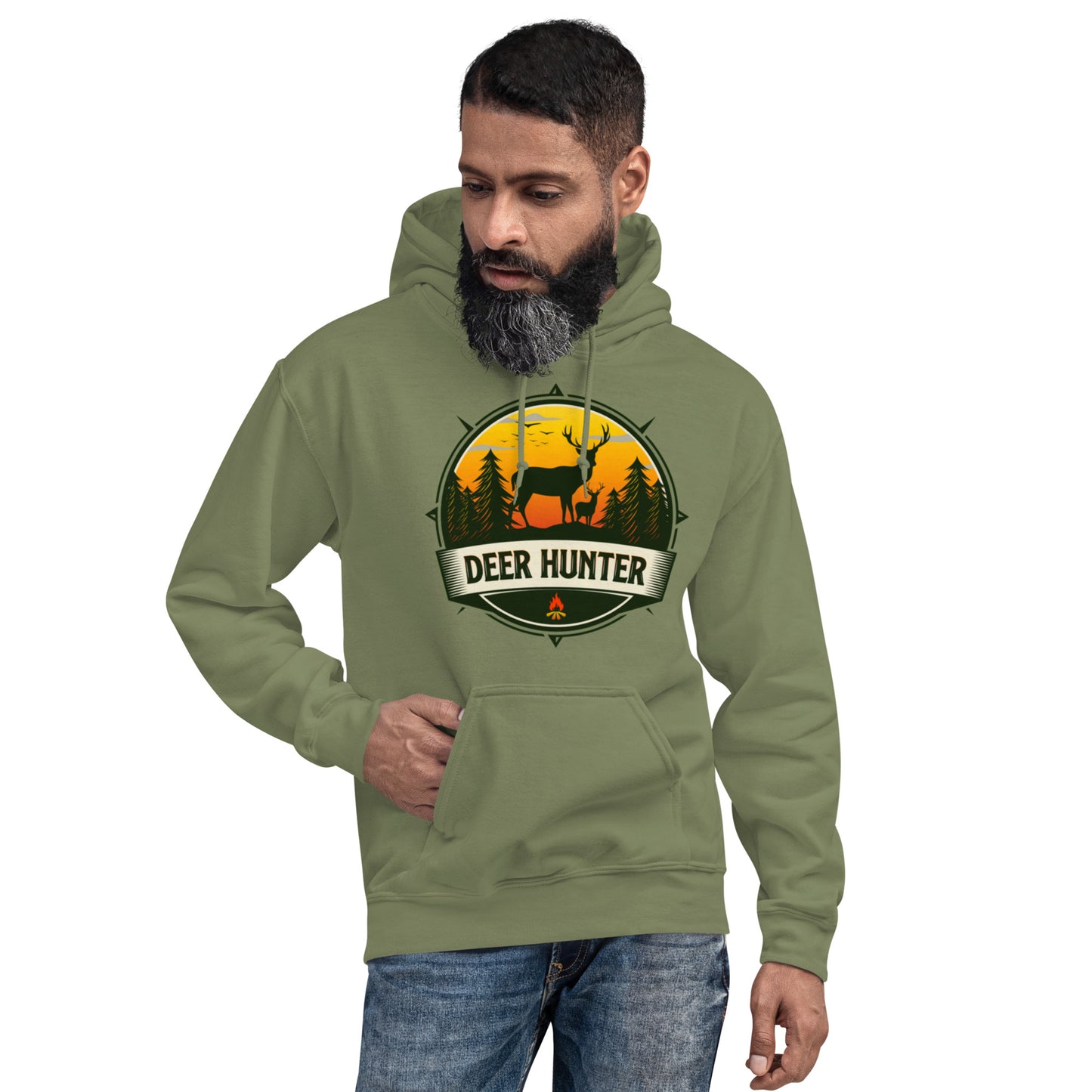 Deer Hunter Unisex Hoodie