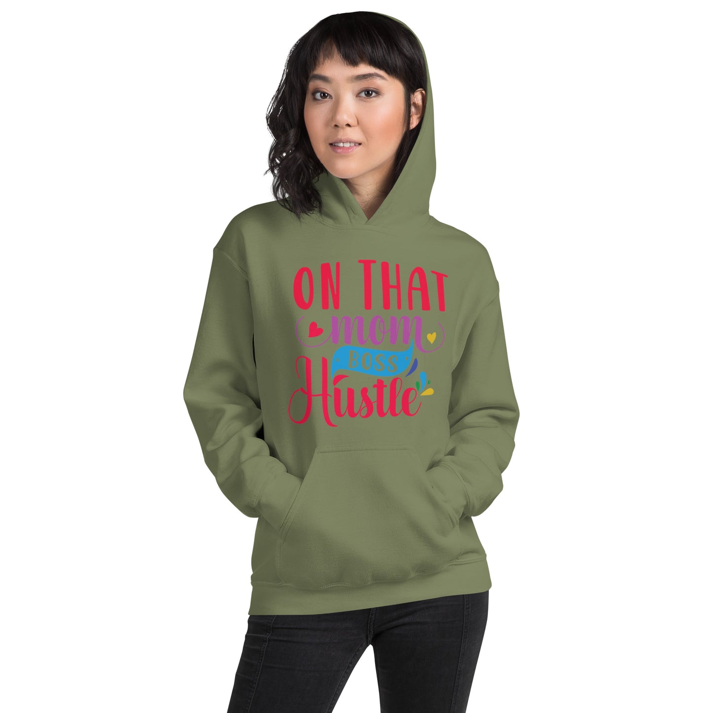 On That Mom Boss Hustle Unisex Hoodie