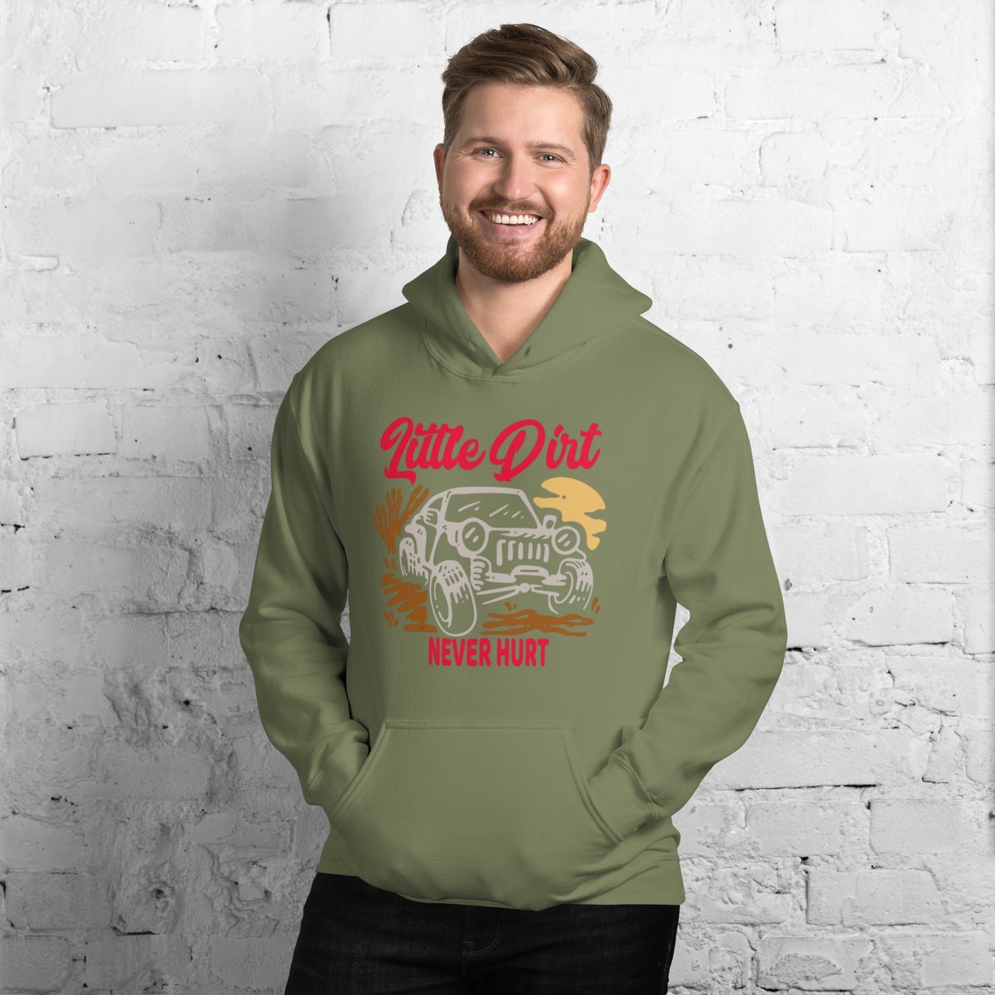 Little Dirt Never Hurt Unisex Hoodie