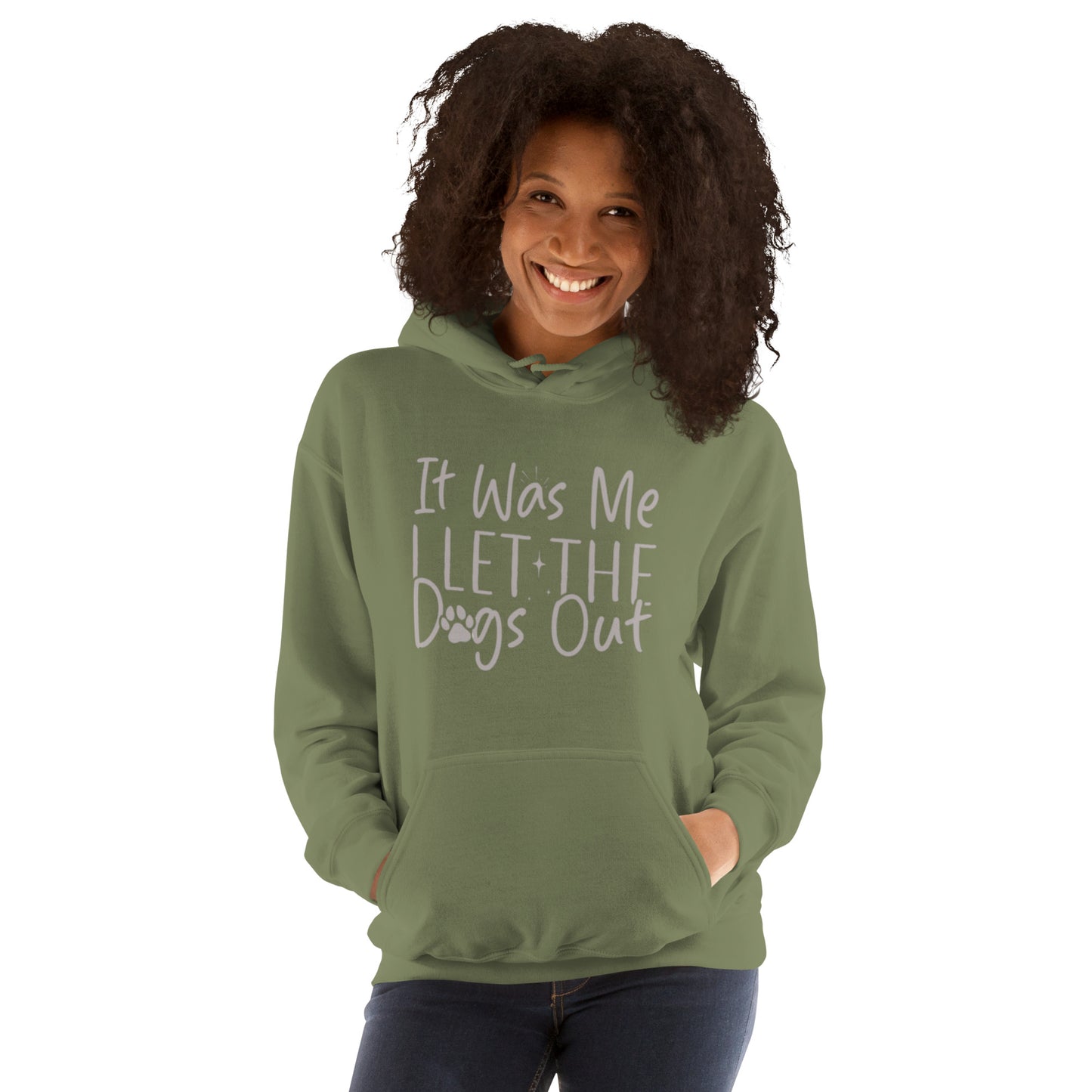 It was Me I Let the Dogs Out Unisex Hoodie
