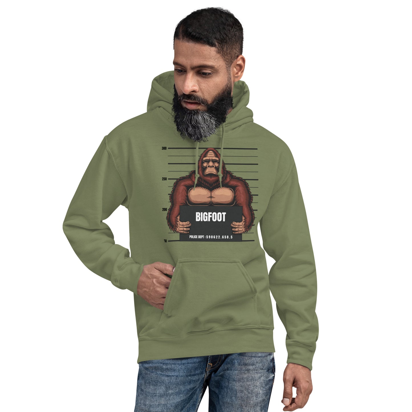 Bigfoot Captured Unisex Hoodie