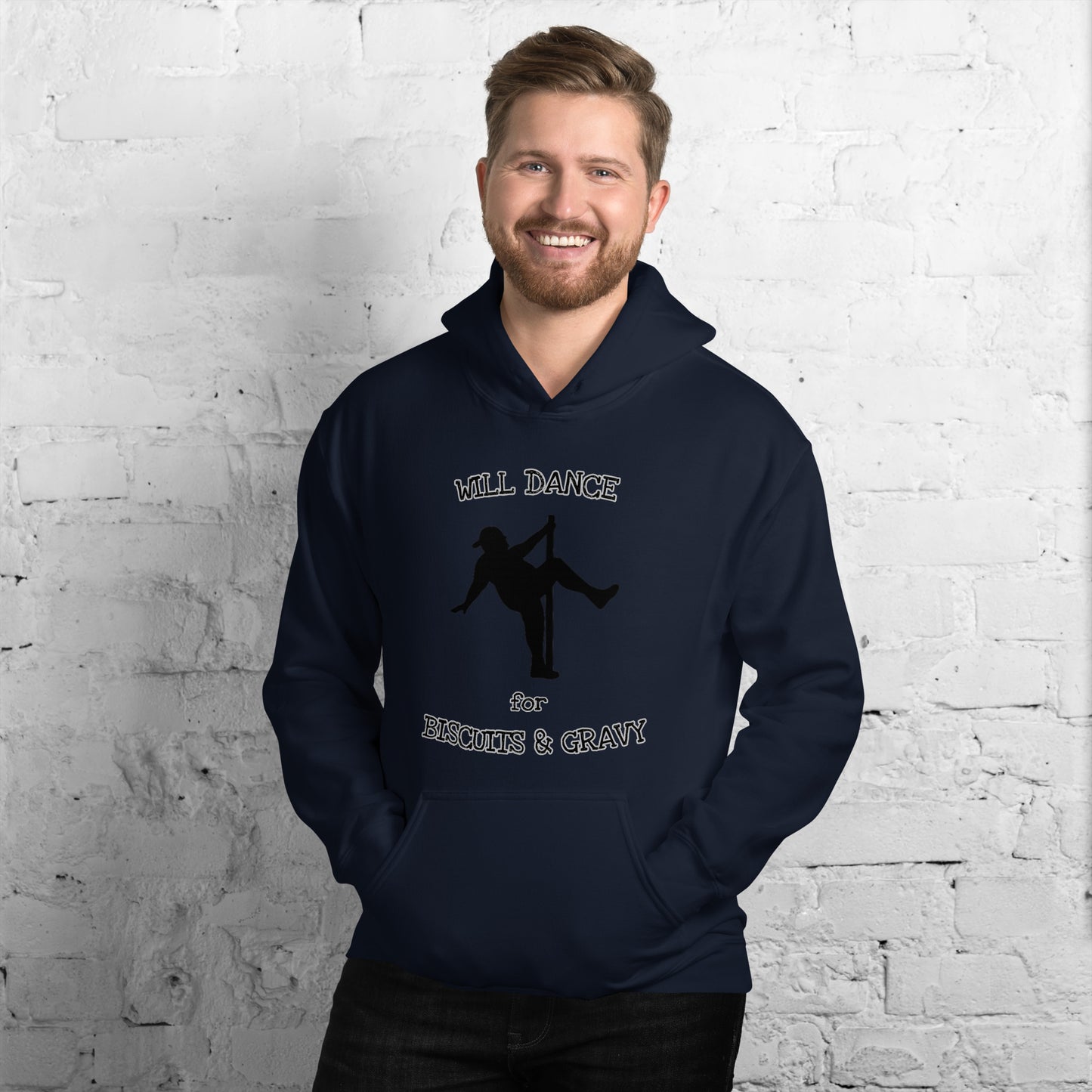 Will Dance for Biscuits & Gravy Unisex Hoodie