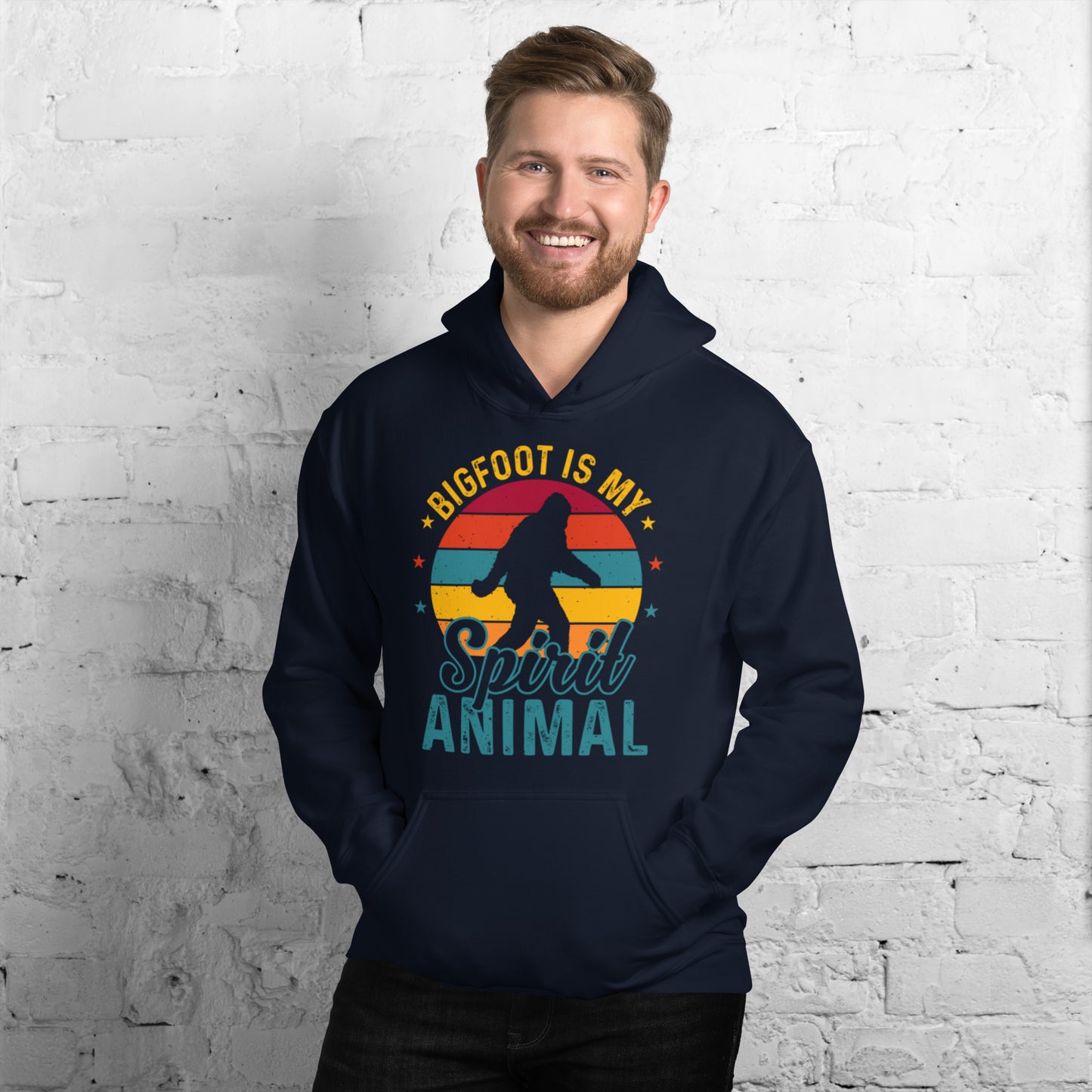 Bigfoot is my Spirit Animal Unisex Hoodie