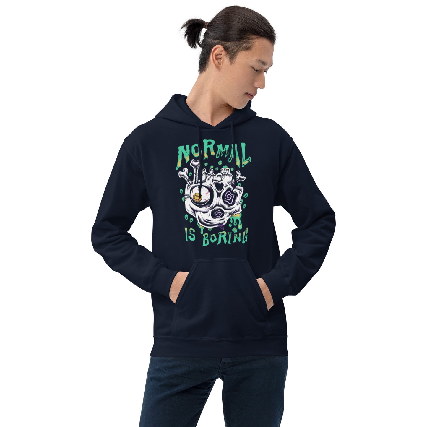 Normal is Boring Unisex Hoodie