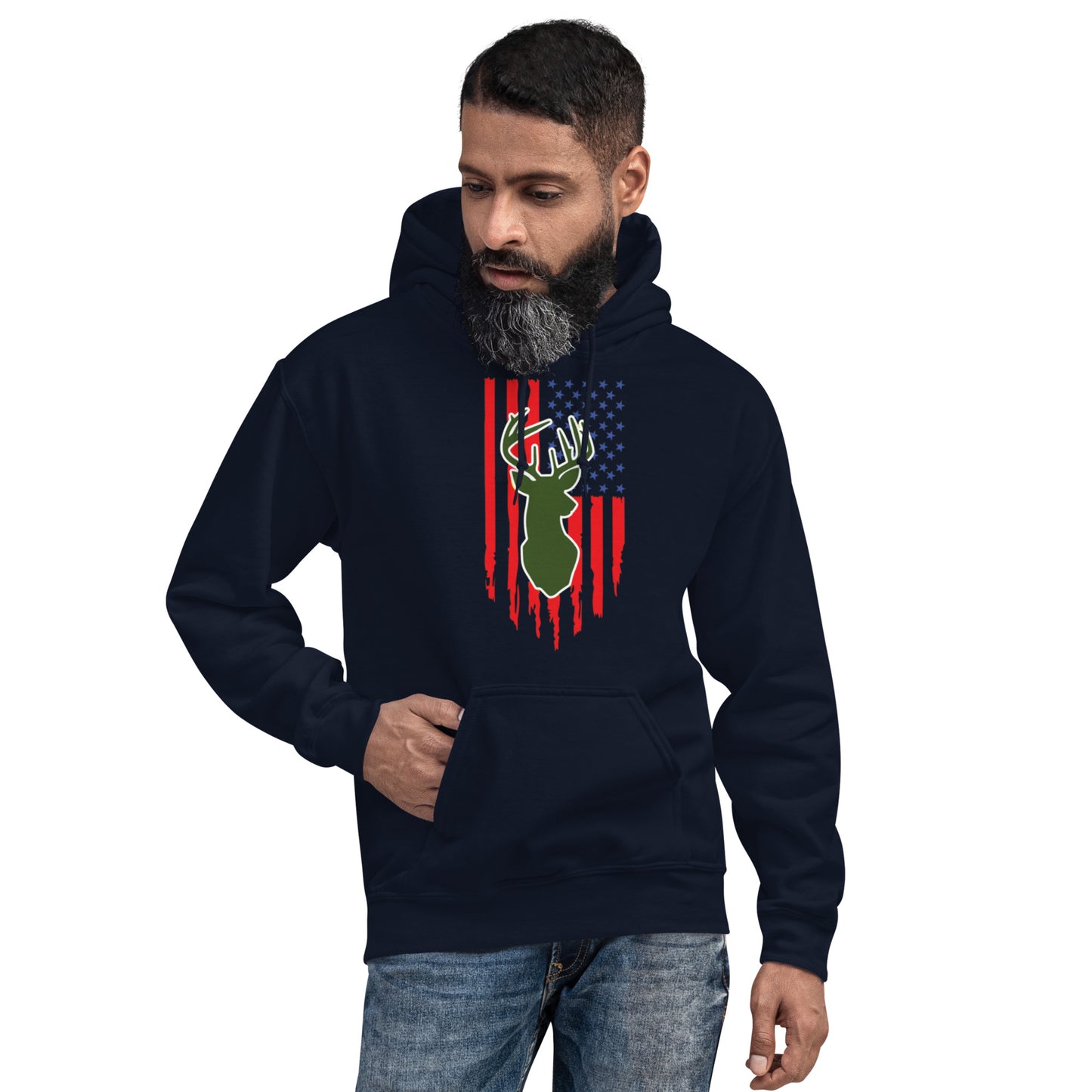 Amercian Buck Hunter Unisex Hoodie