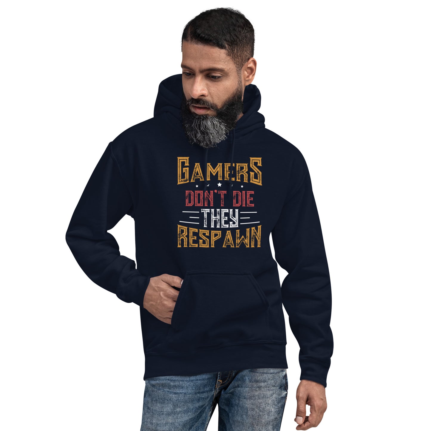 Gamers Don't Die, They Respawn Unisex Hoodie