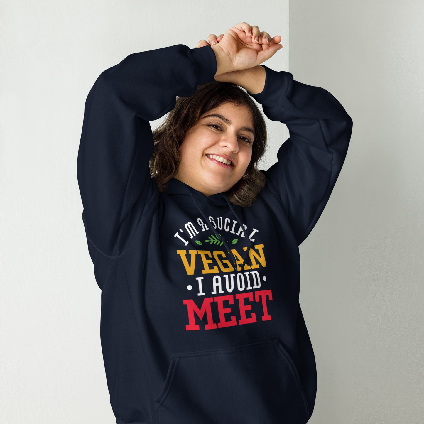 Social Vegan Unisex Hoodie