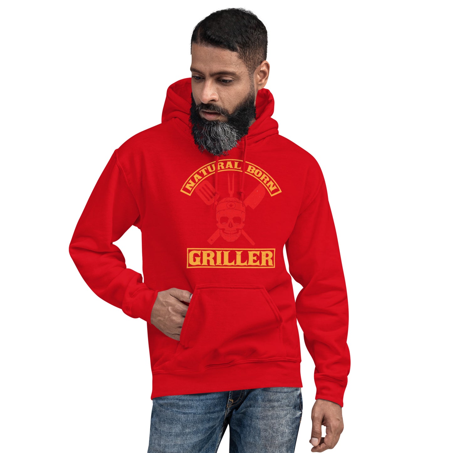 Natural Born Griller Unisex Hoodie