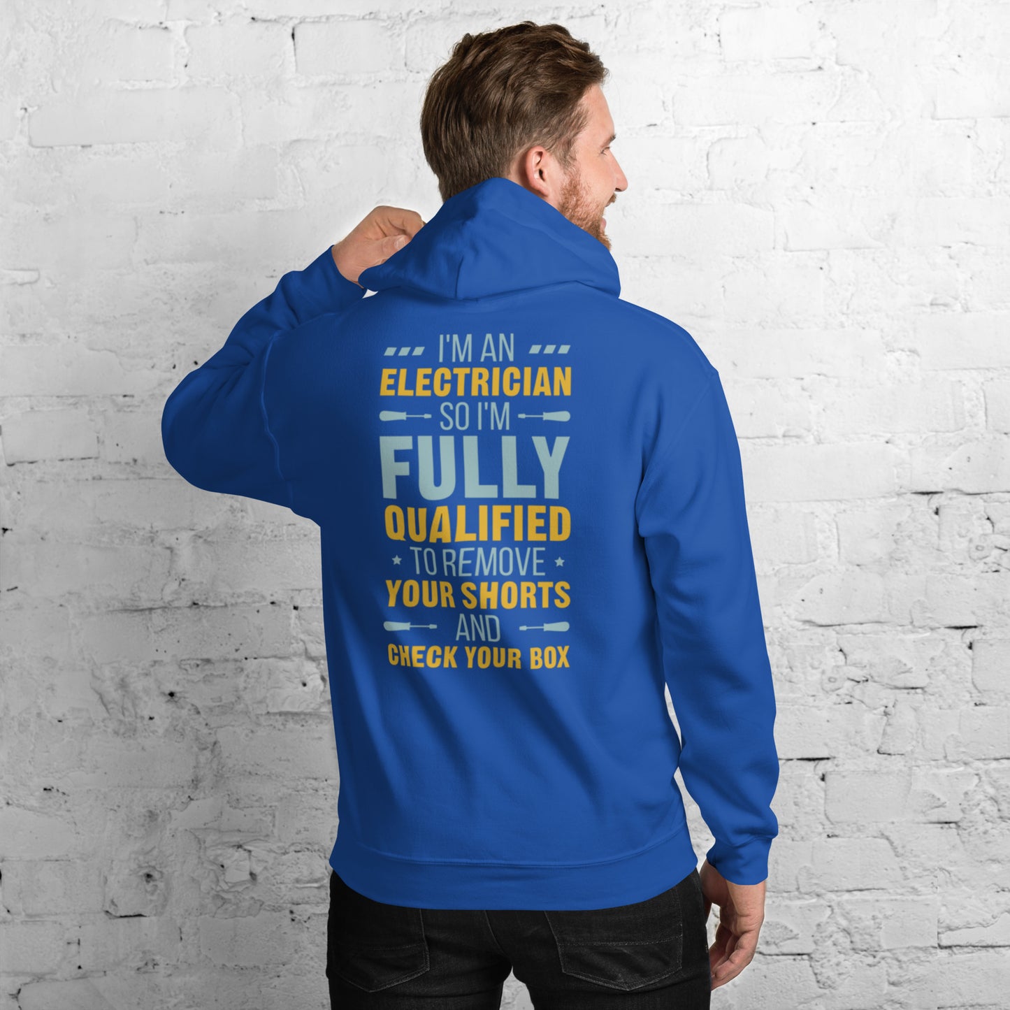 Qualified Electrician Unisex Hoodie