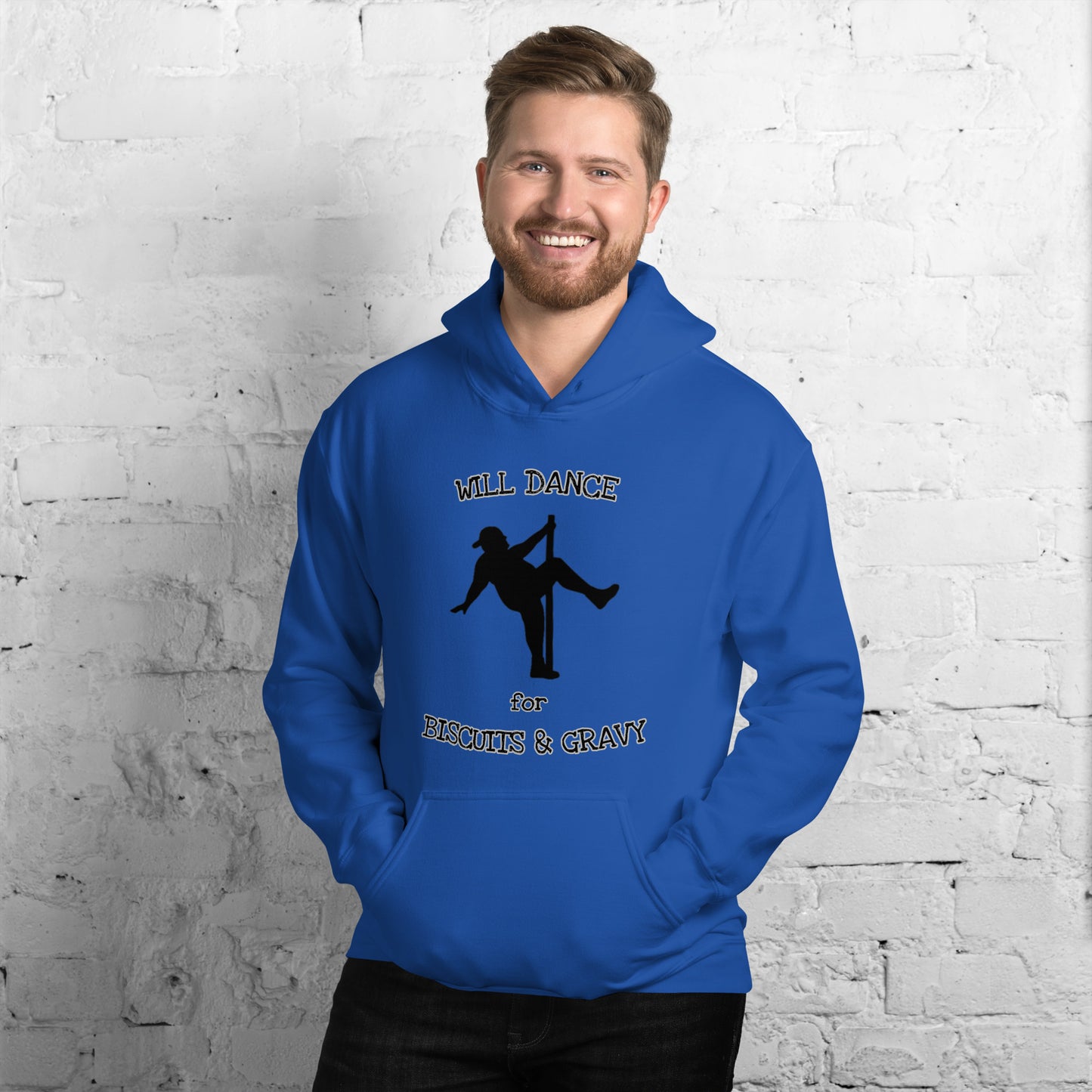 Will Dance for Biscuits & Gravy Unisex Hoodie