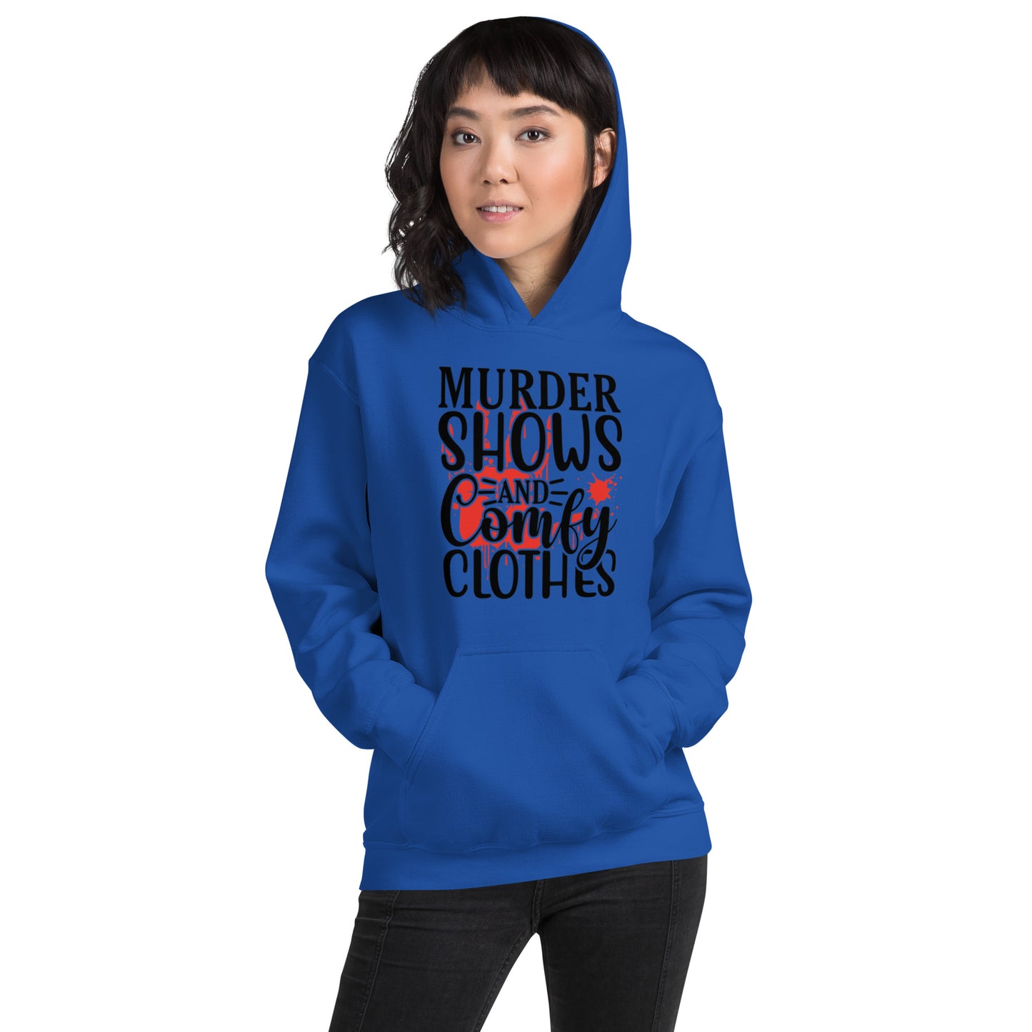 Murder Shows and Comfy Clothes Unisex Hoodie