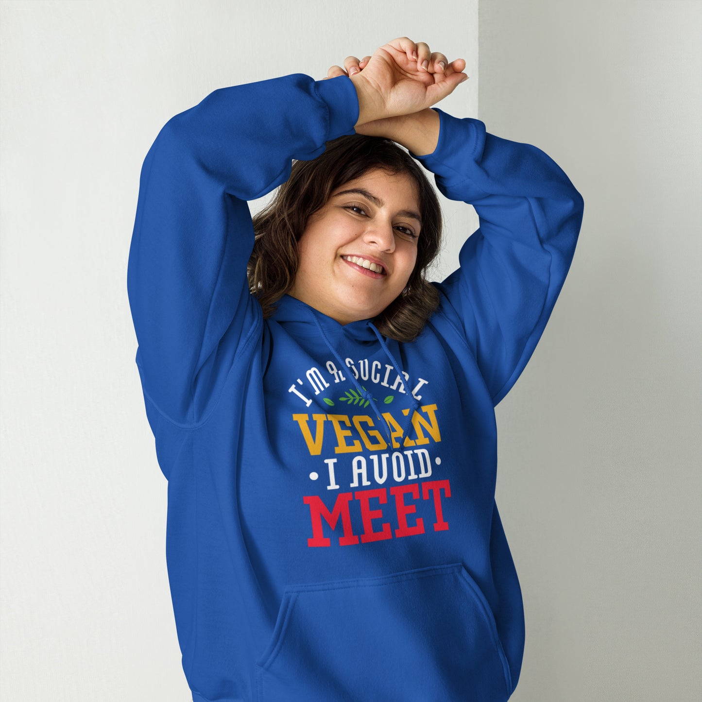 Social Vegan Unisex Hoodie