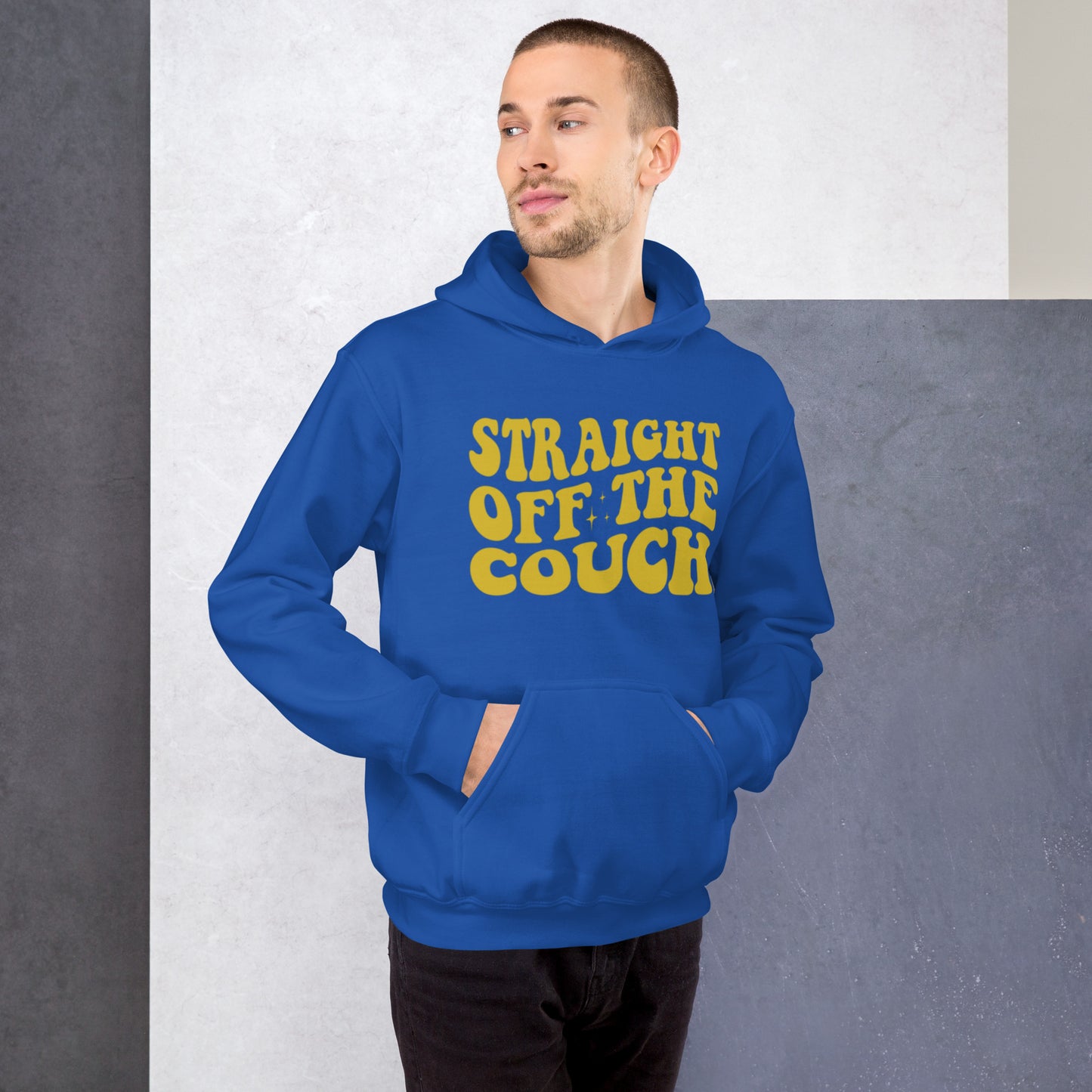 Straight Off The Couch Unisex Hoodie