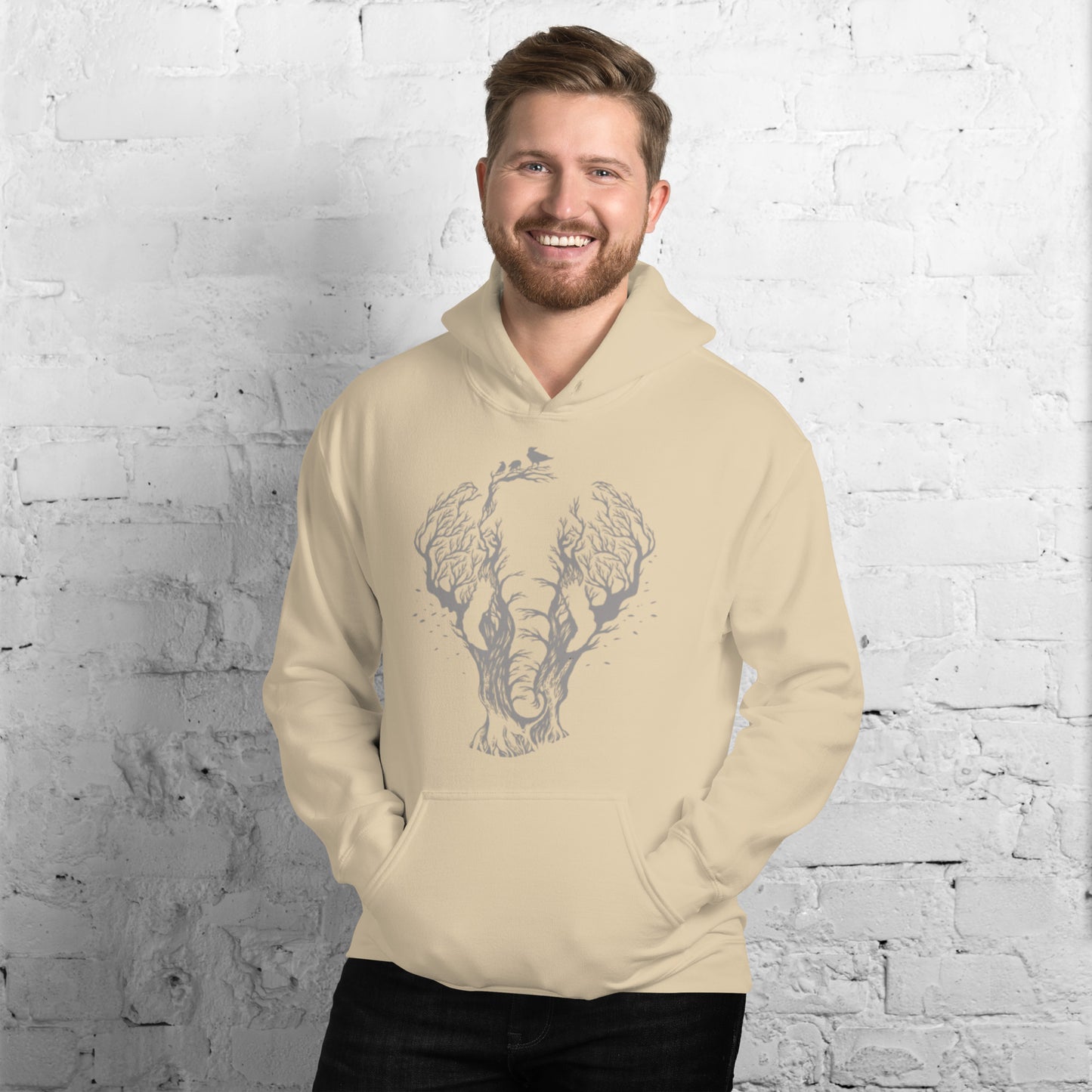 Elephant Silhouette Unisex Hoodie