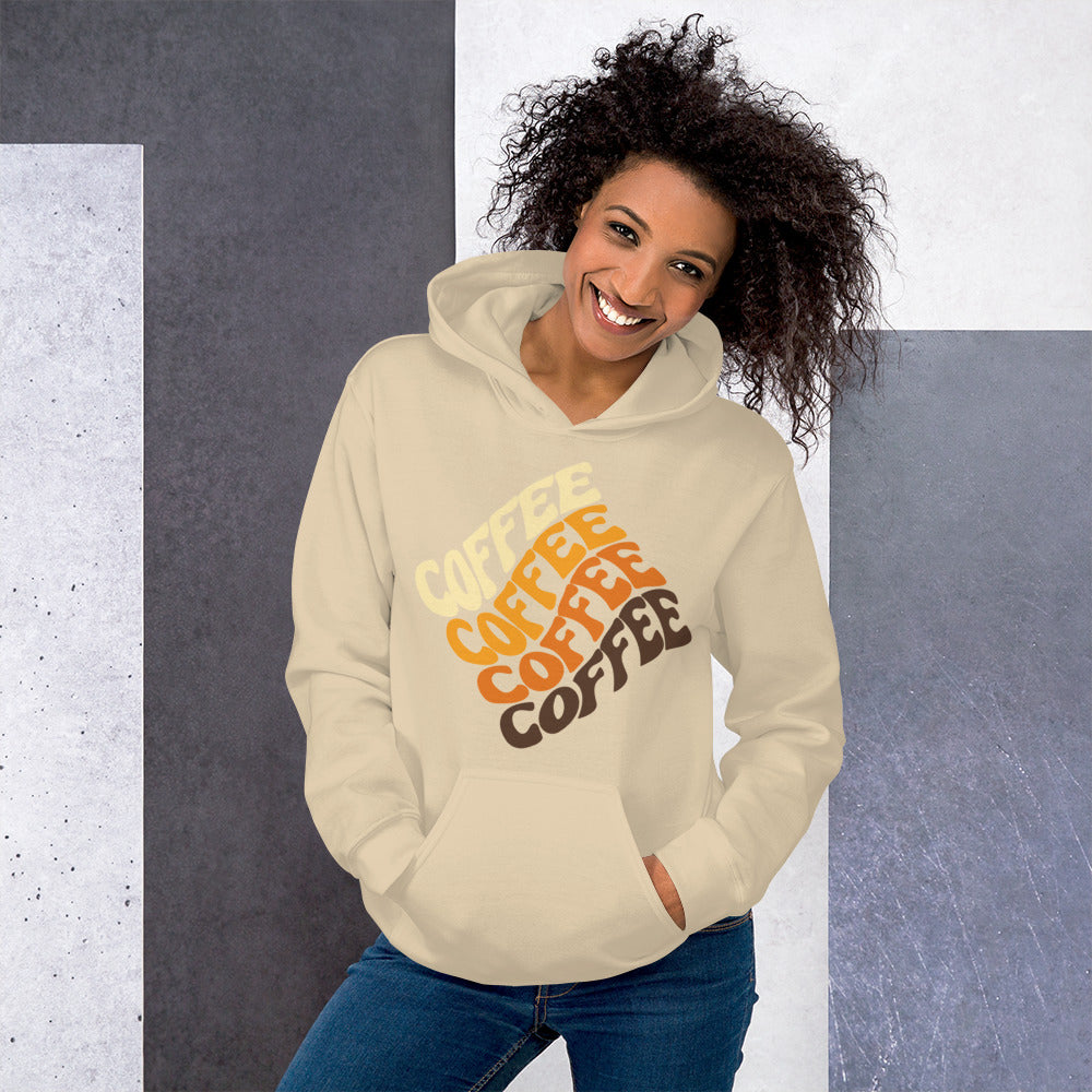 Coffee, Coffee, Coffee, Coffee Unisex Hoodie