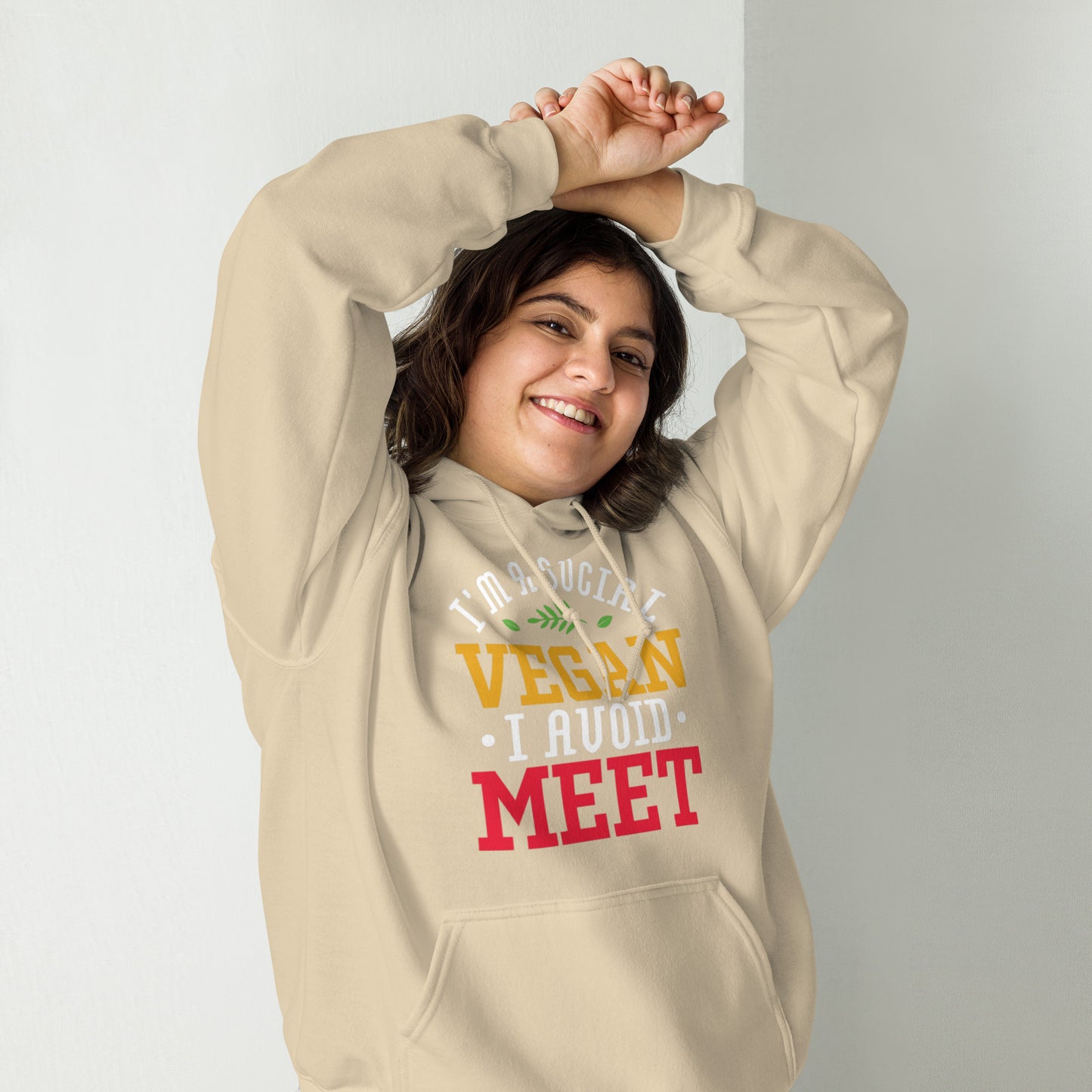 Social Vegan Unisex Hoodie
