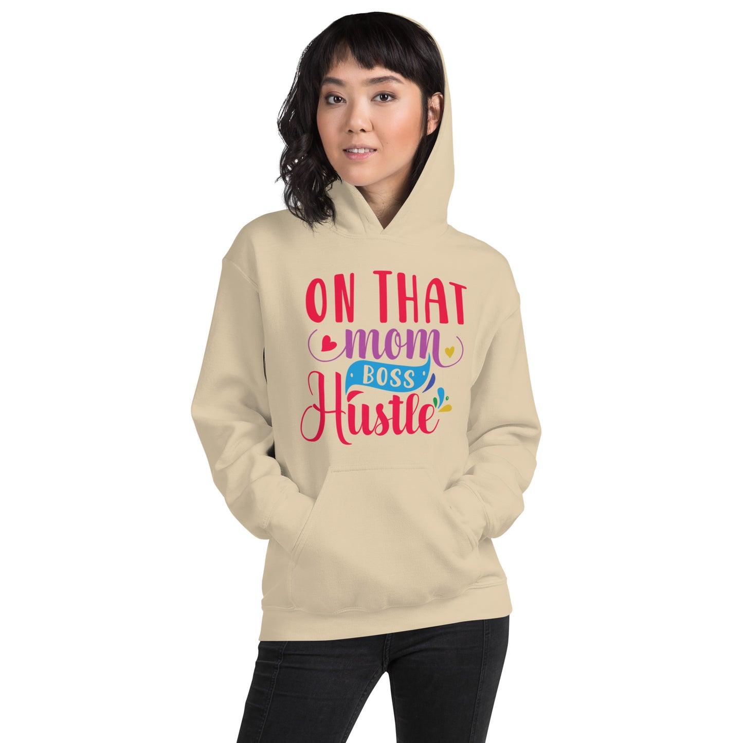 On That Mom Boss Hustle Unisex Hoodie