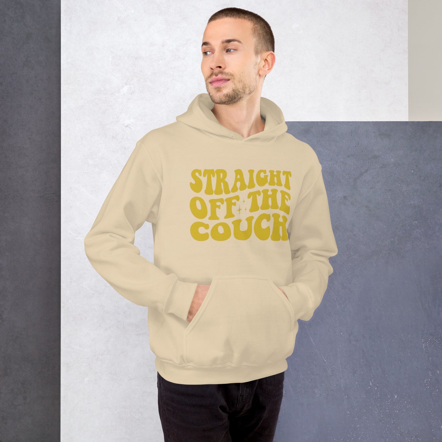 Straight Off The Couch Unisex Hoodie
