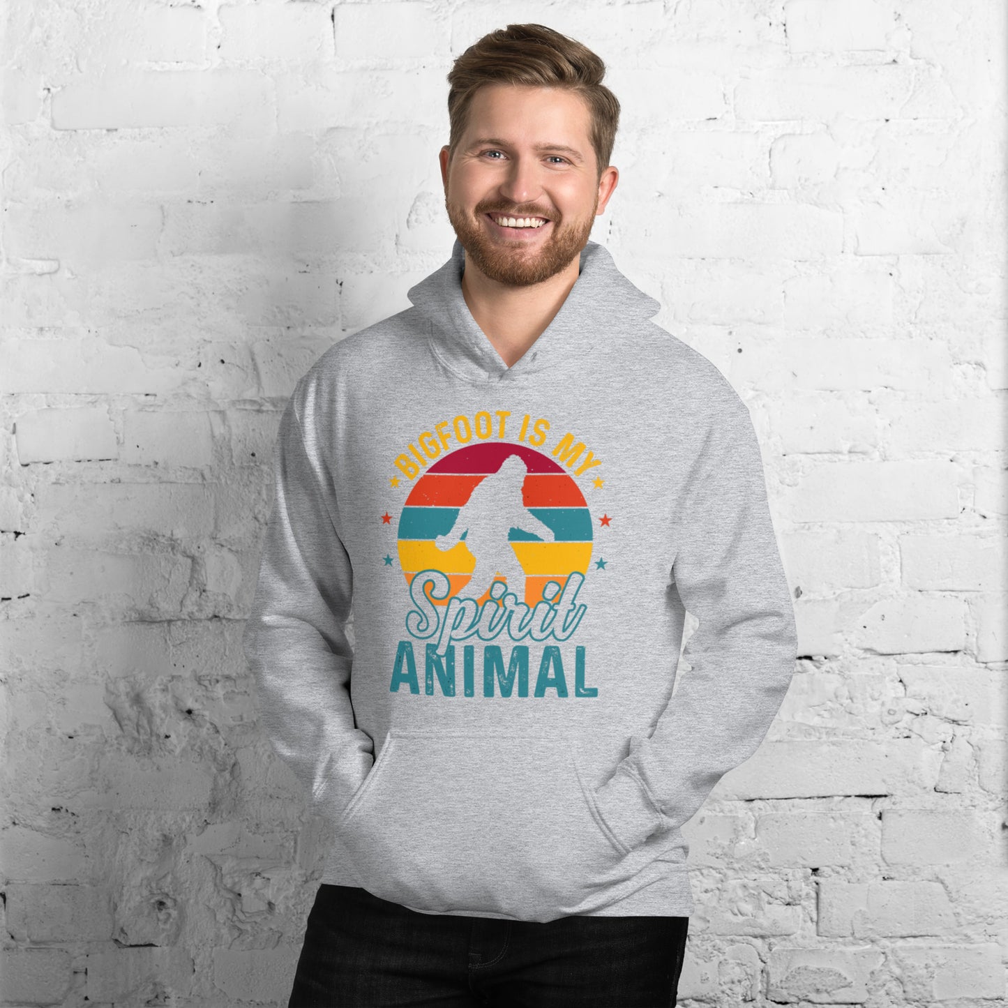 Bigfoot is my Spirit Animal Unisex Hoodie