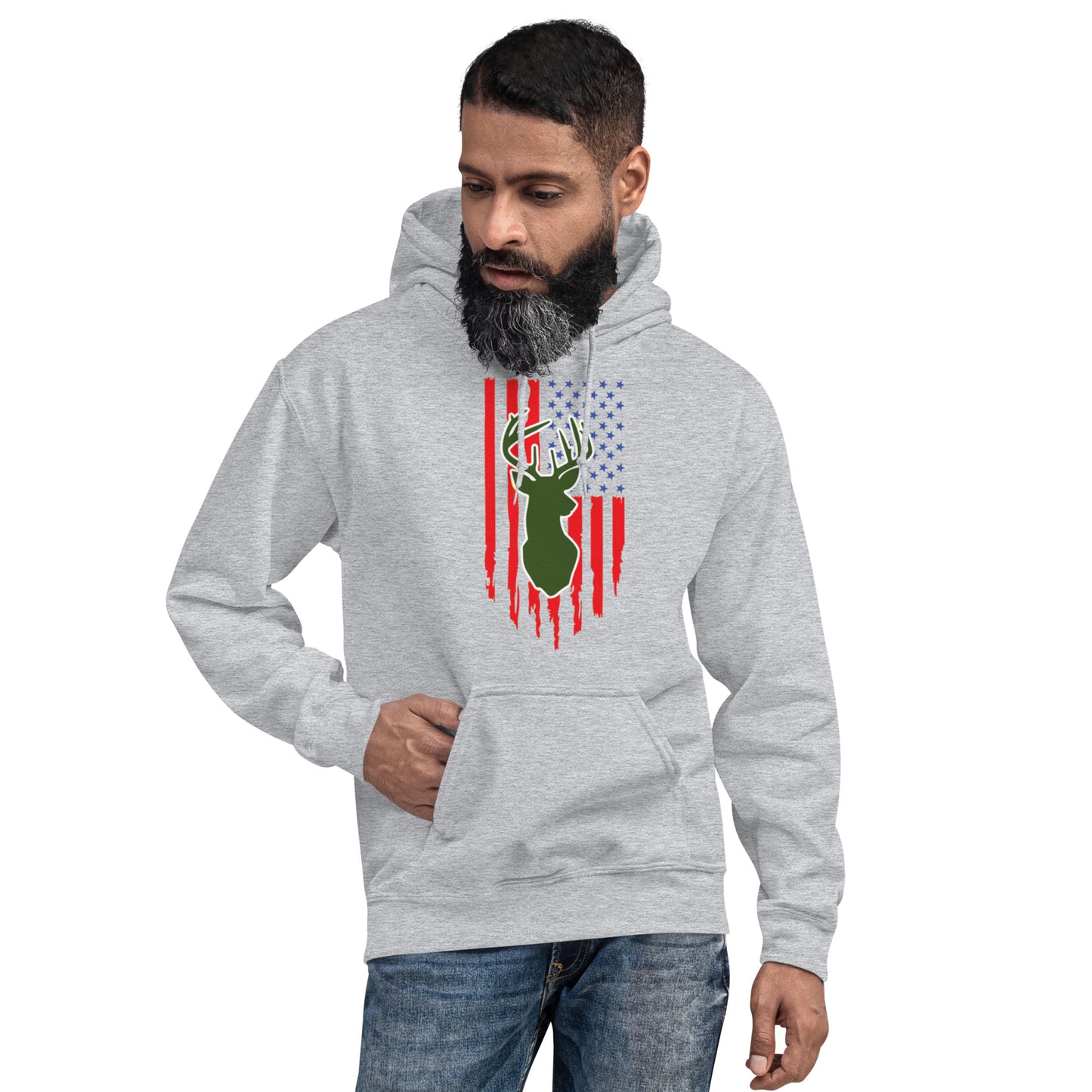 Amercian Buck Hunter Unisex Hoodie
