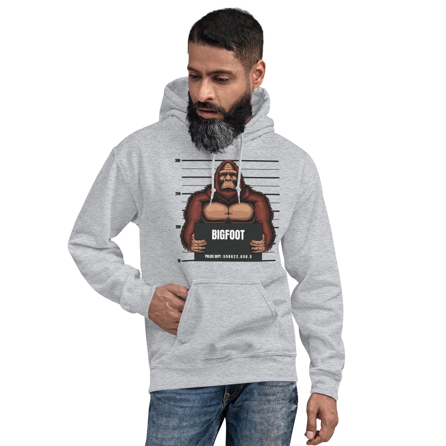Bigfoot Captured Unisex Hoodie