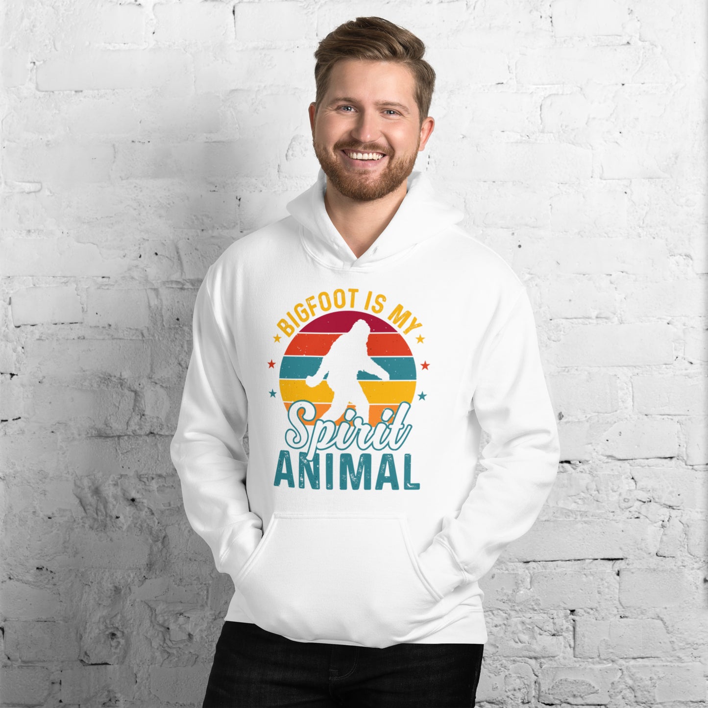 Bigfoot is my Spirit Animal Unisex Hoodie