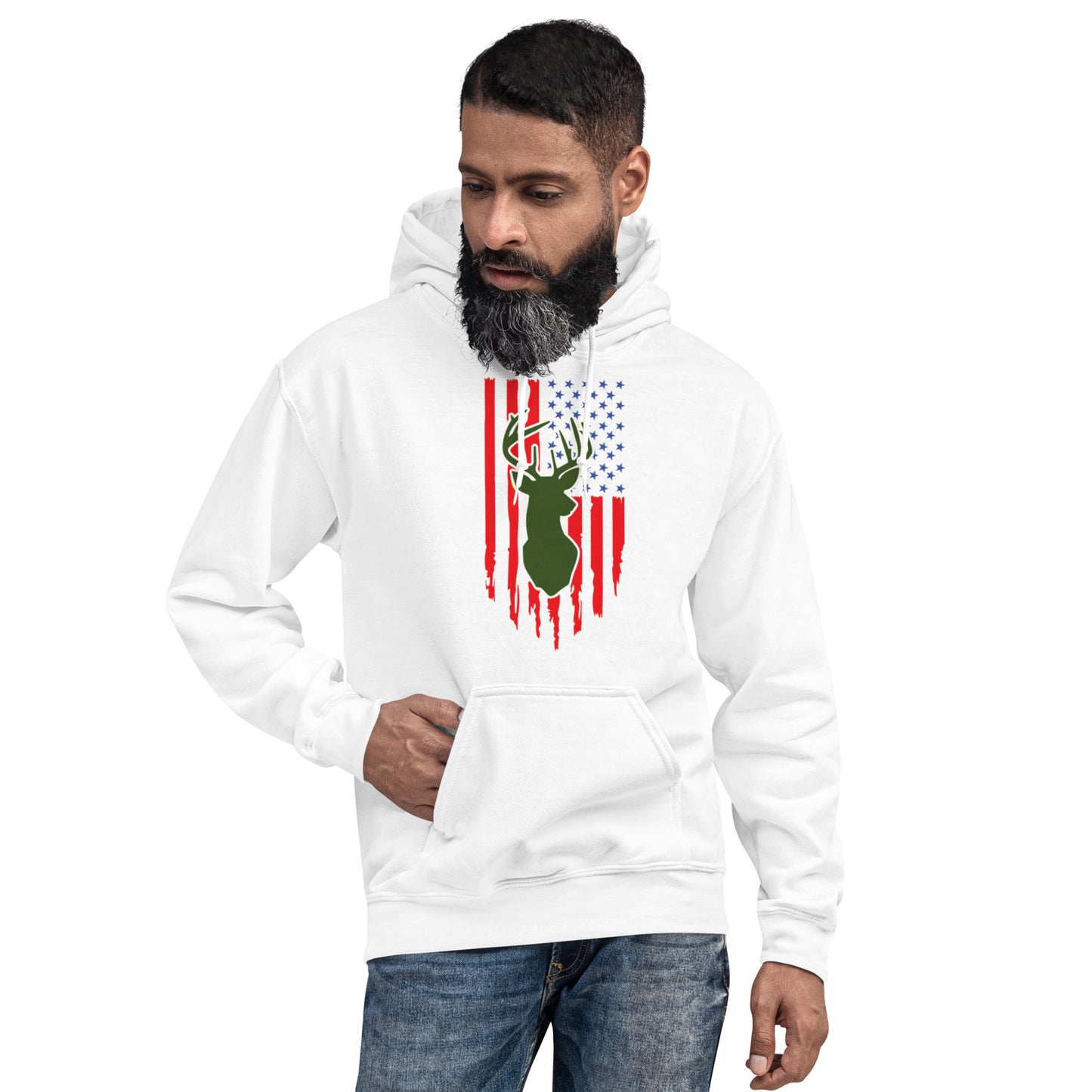 Amercian Buck Hunter Unisex Hoodie