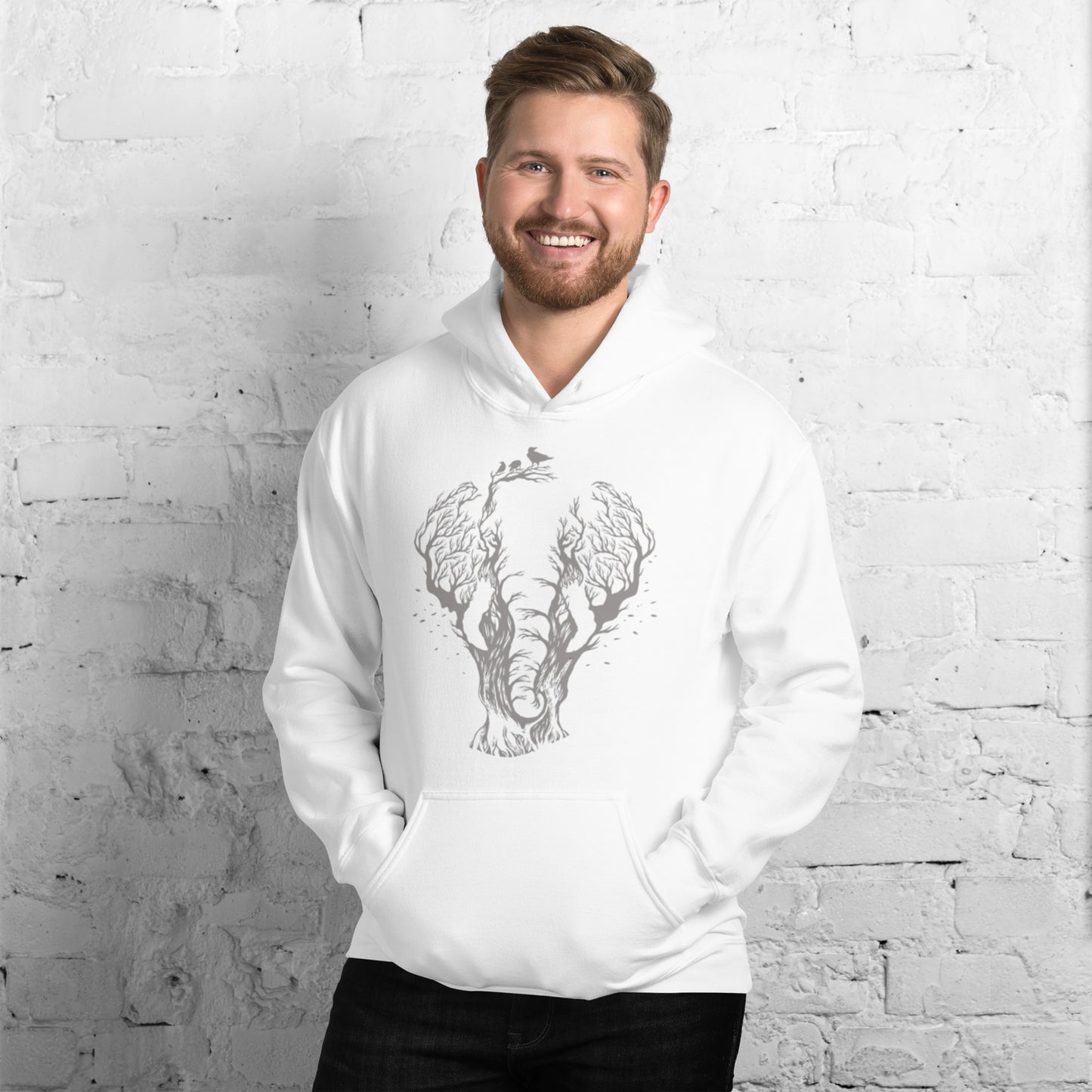Elephant Silhouette Unisex Hoodie
