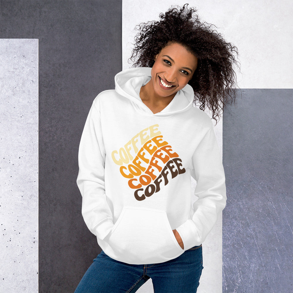 Coffee, Coffee, Coffee, Coffee Unisex Hoodie
