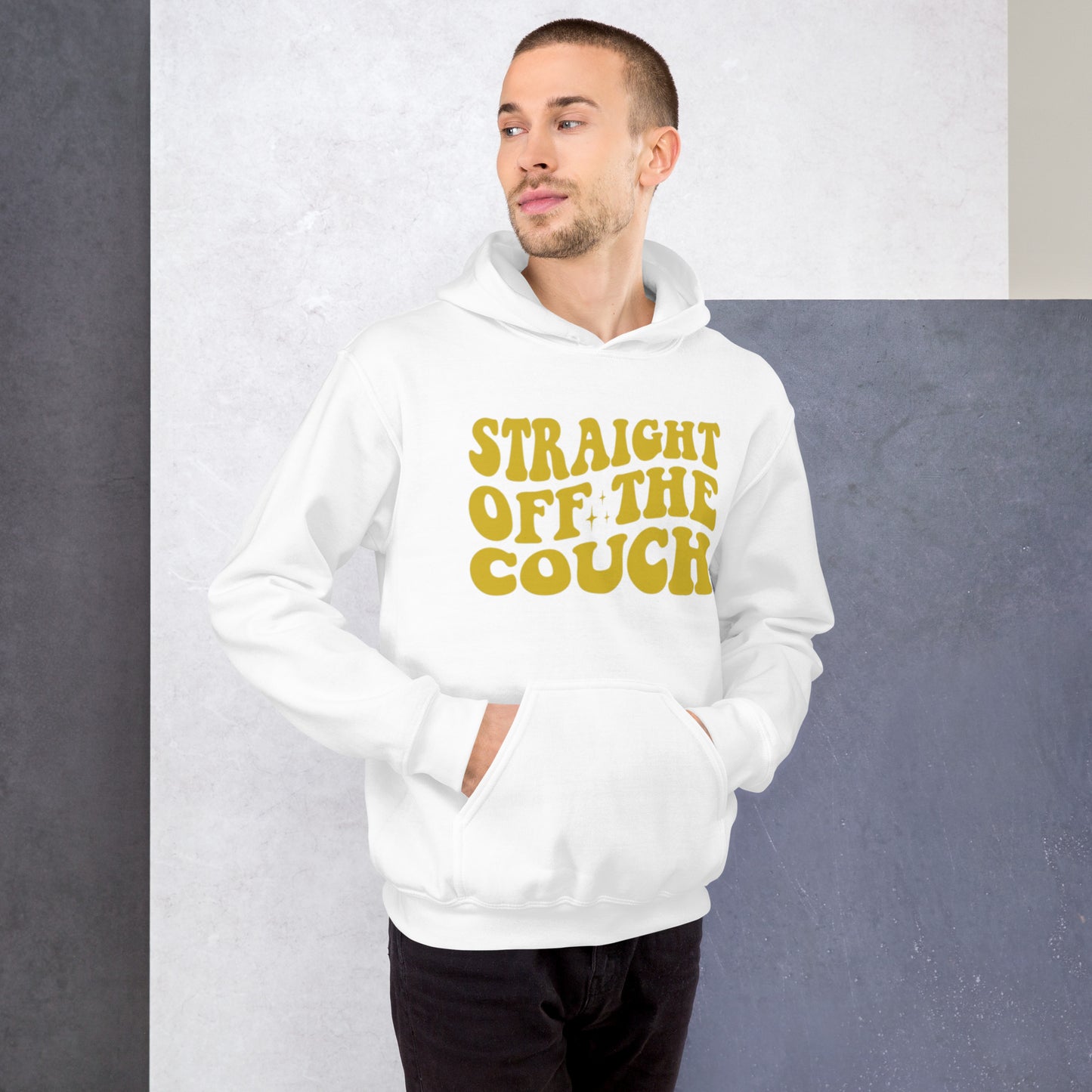 Straight Off The Couch Unisex Hoodie