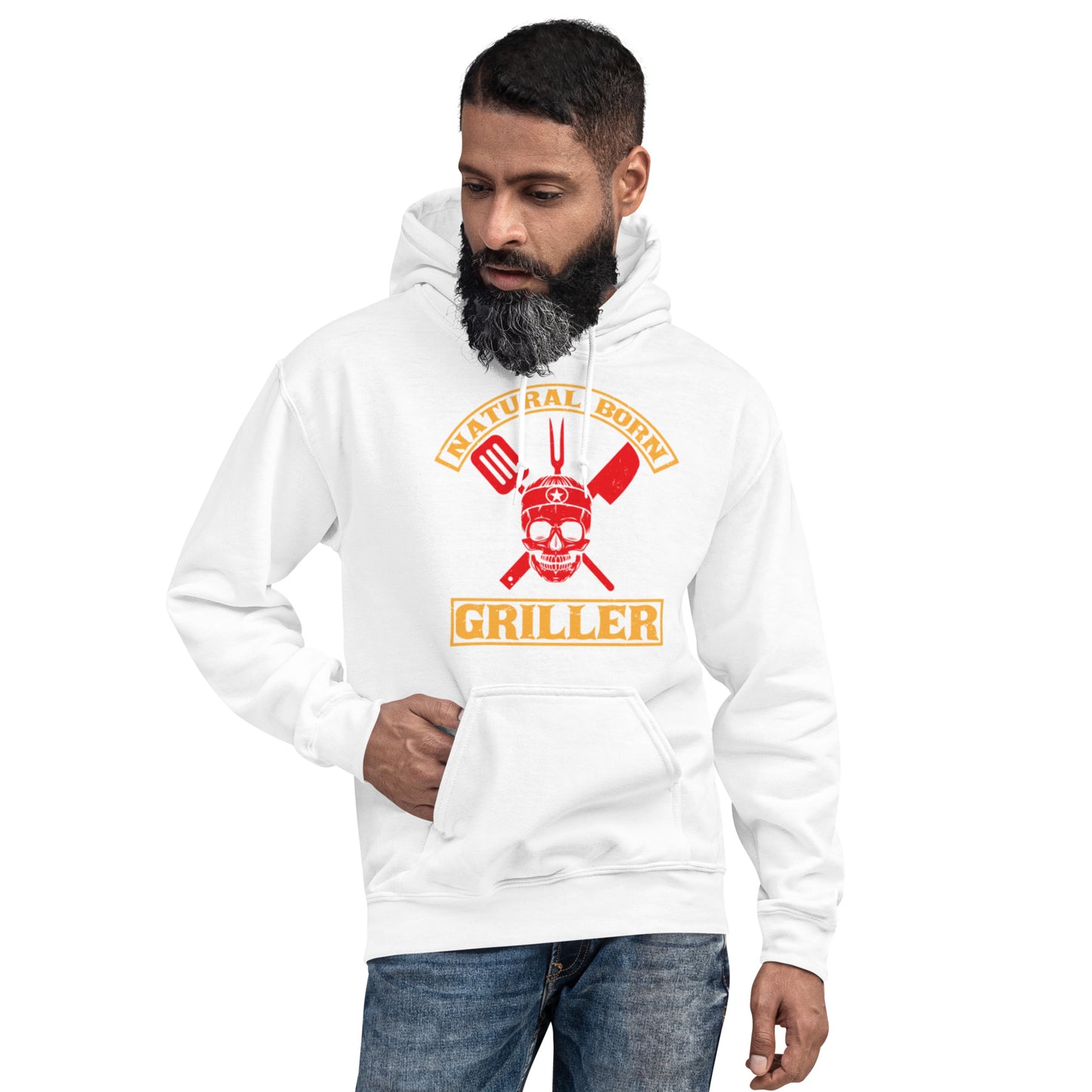 Natural Born Griller Unisex Hoodie
