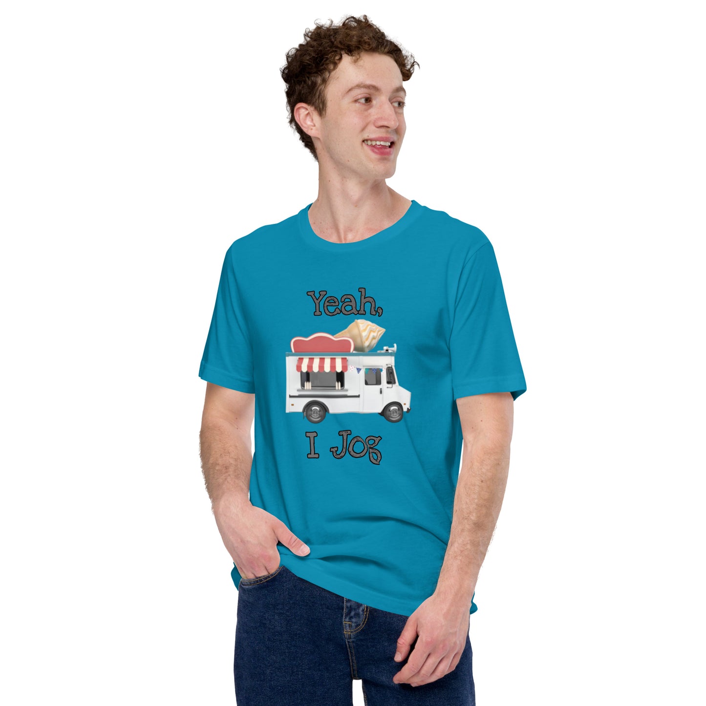 Yeah, I Jog Unisex t-shirt