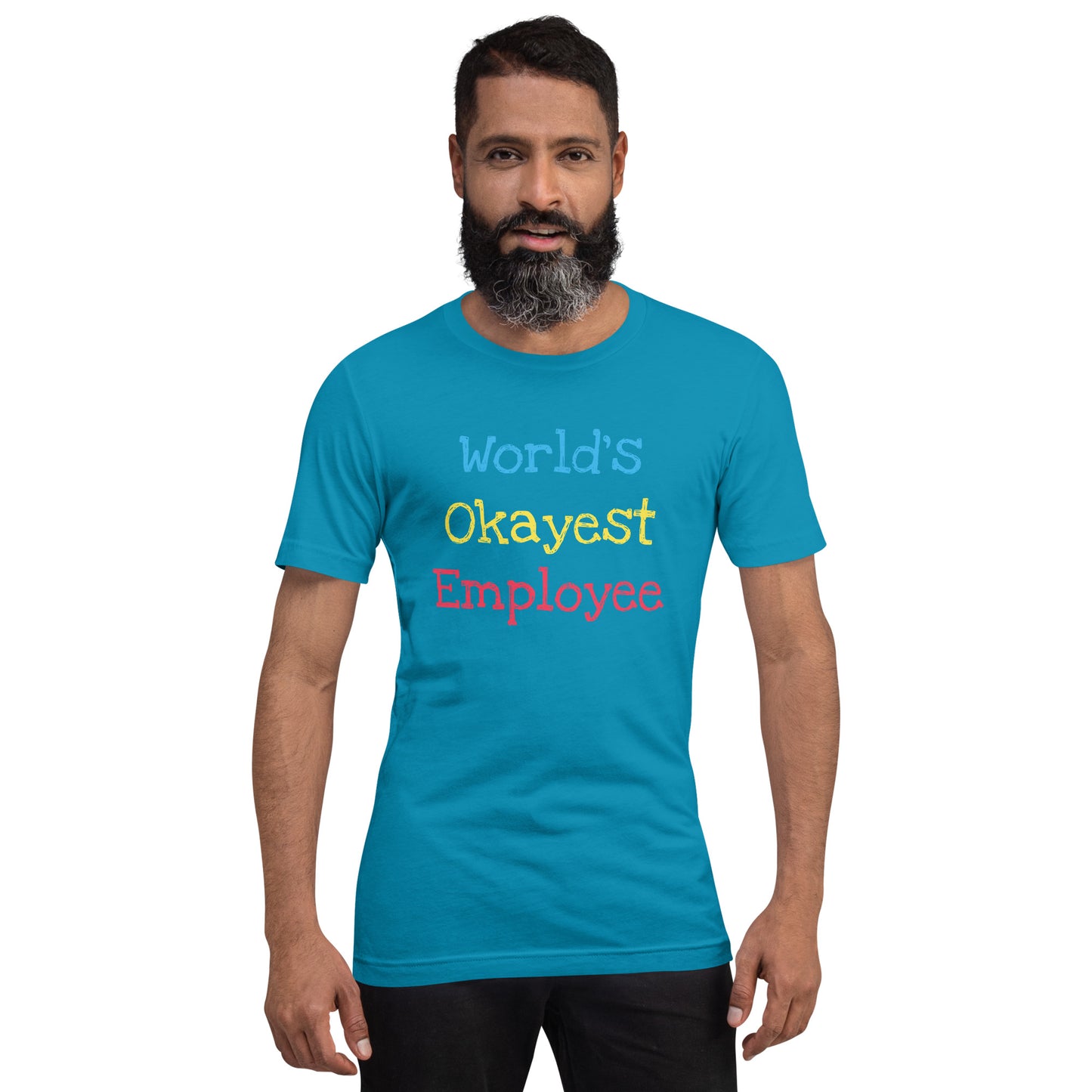 World's Okayest Employee Unisex t-shirt