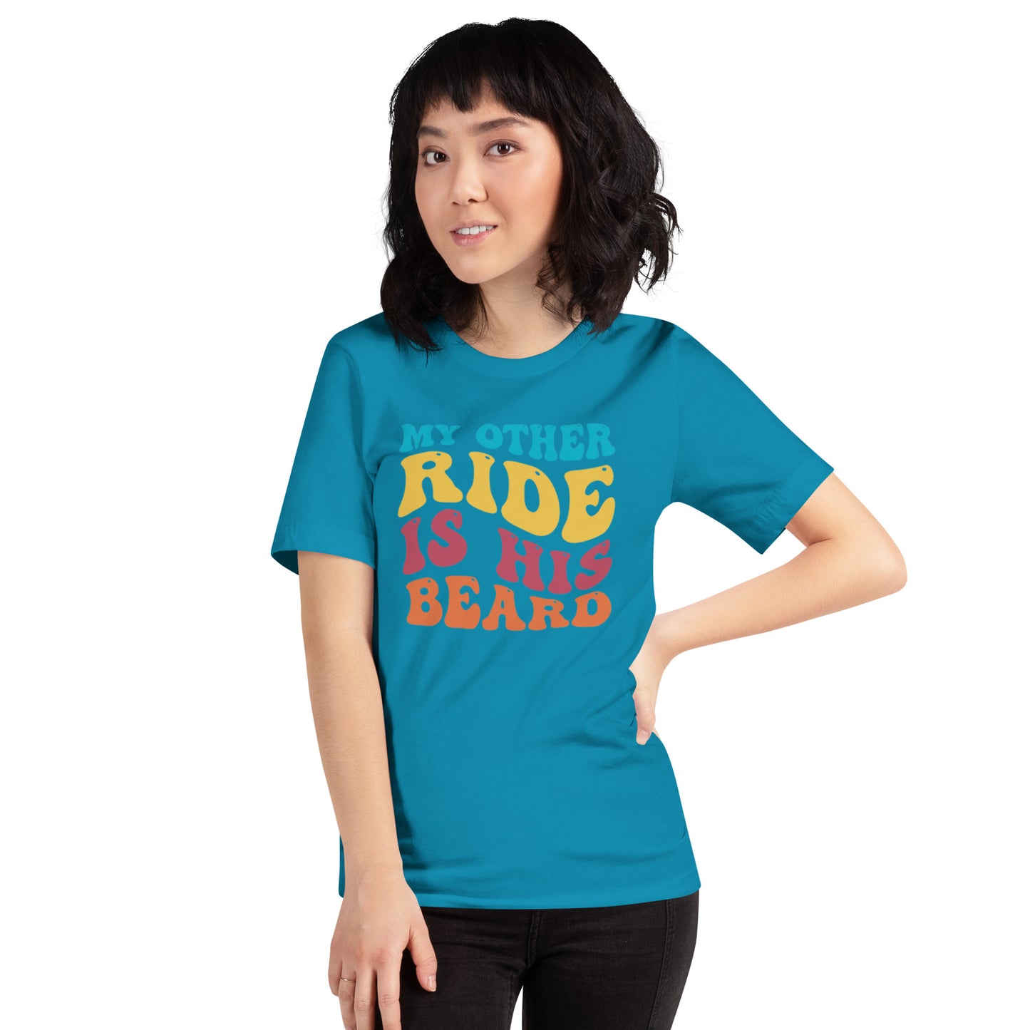 My Other Ride Is His Beard Unisex t-shirt