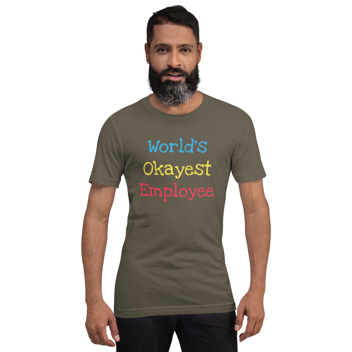 World's Okayest Employee Unisex t-shirt