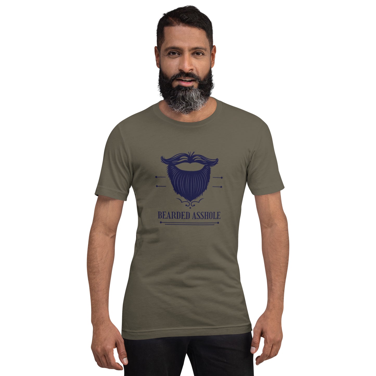 Bearded *sshole Unisex t-shirt