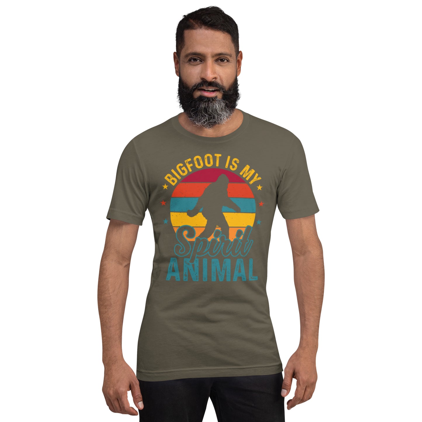 Bigfoot is my Spirit Animal Unisex t-shirt