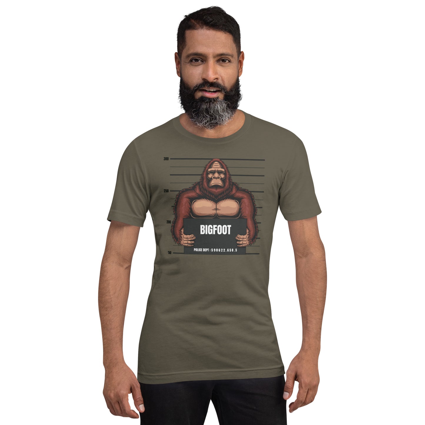 Bigfoot Captured Unisex t-shirt