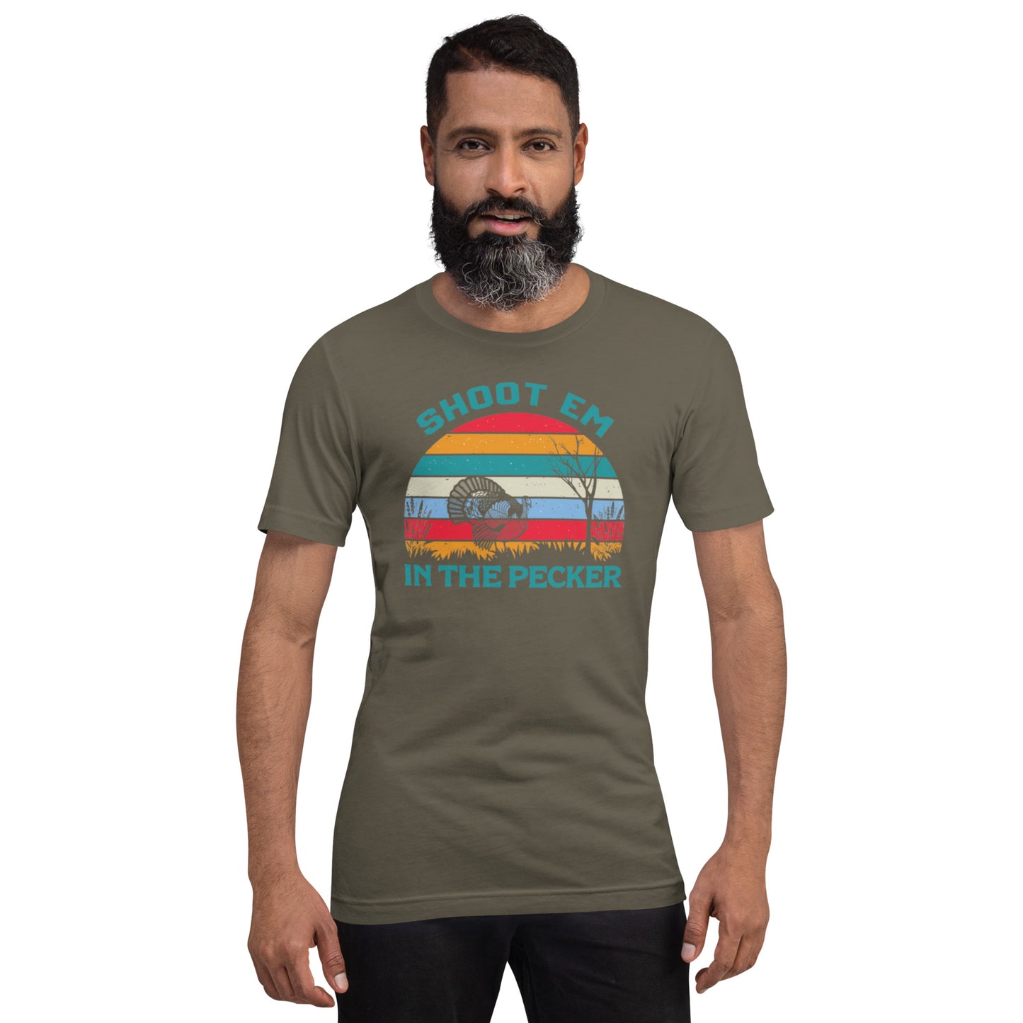Shoot Em In The Pecker Unisex t-shirt