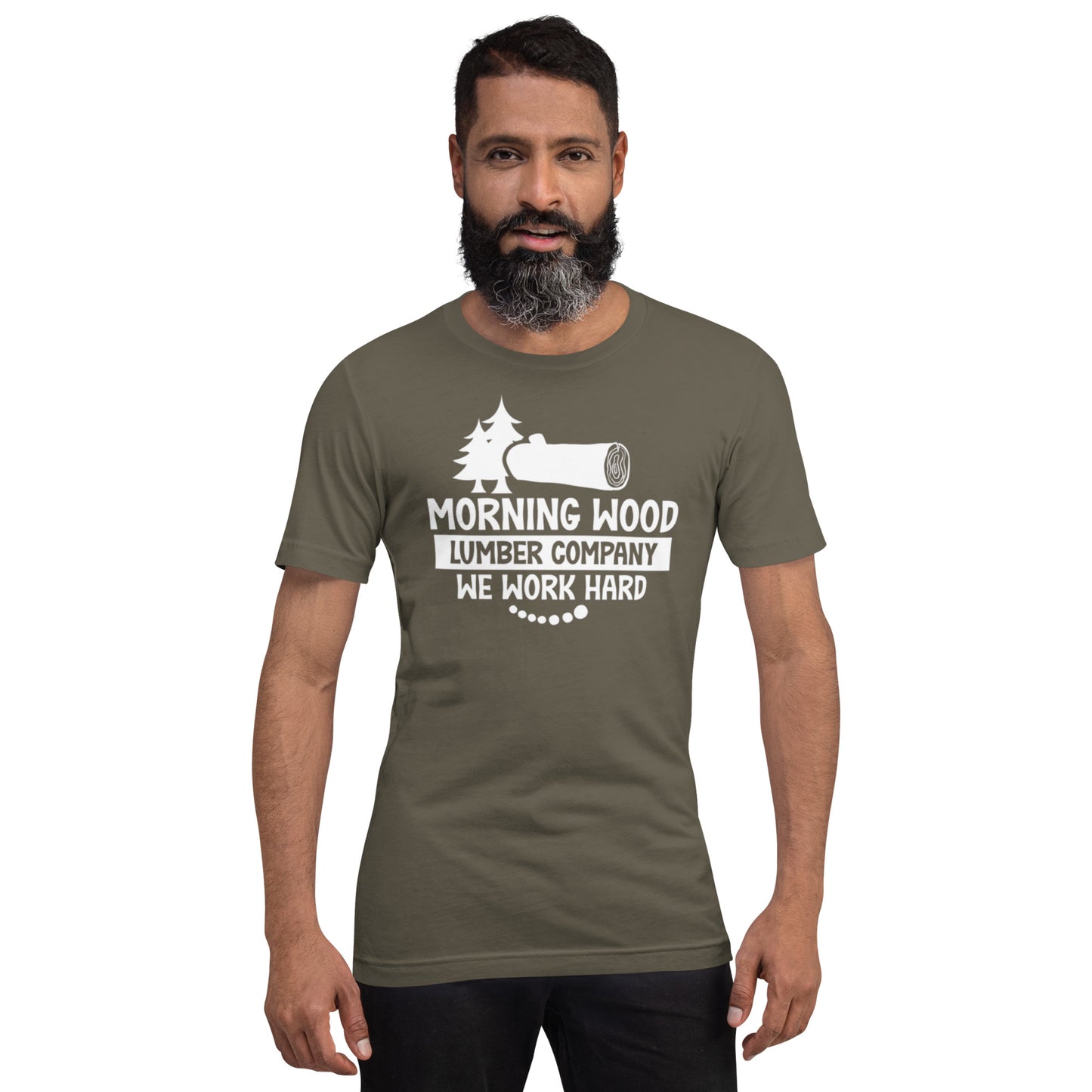 Morning Wood Lumber Company Unisex t-shirt