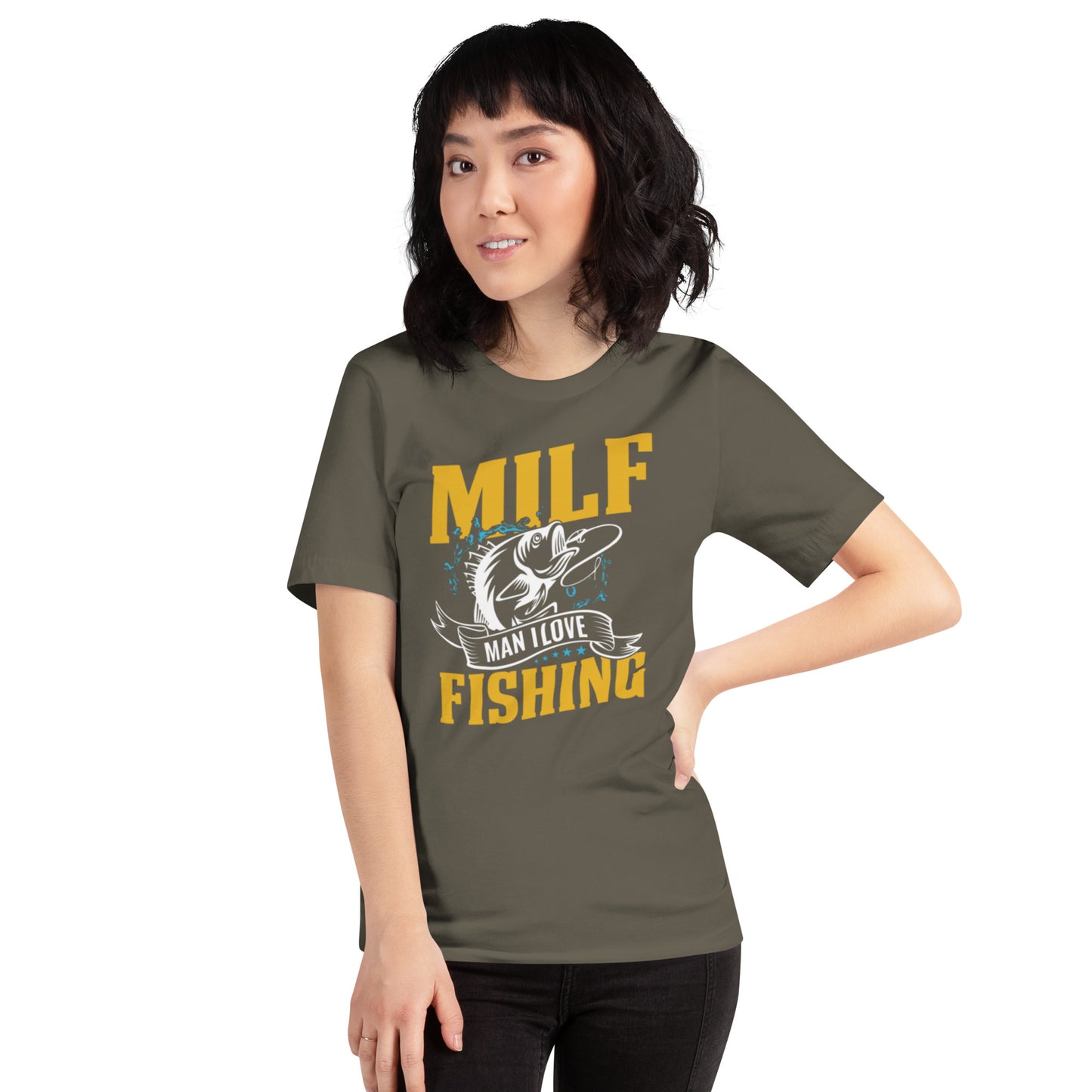 MILF (Man I Love Fishing) Unisex t-shirt