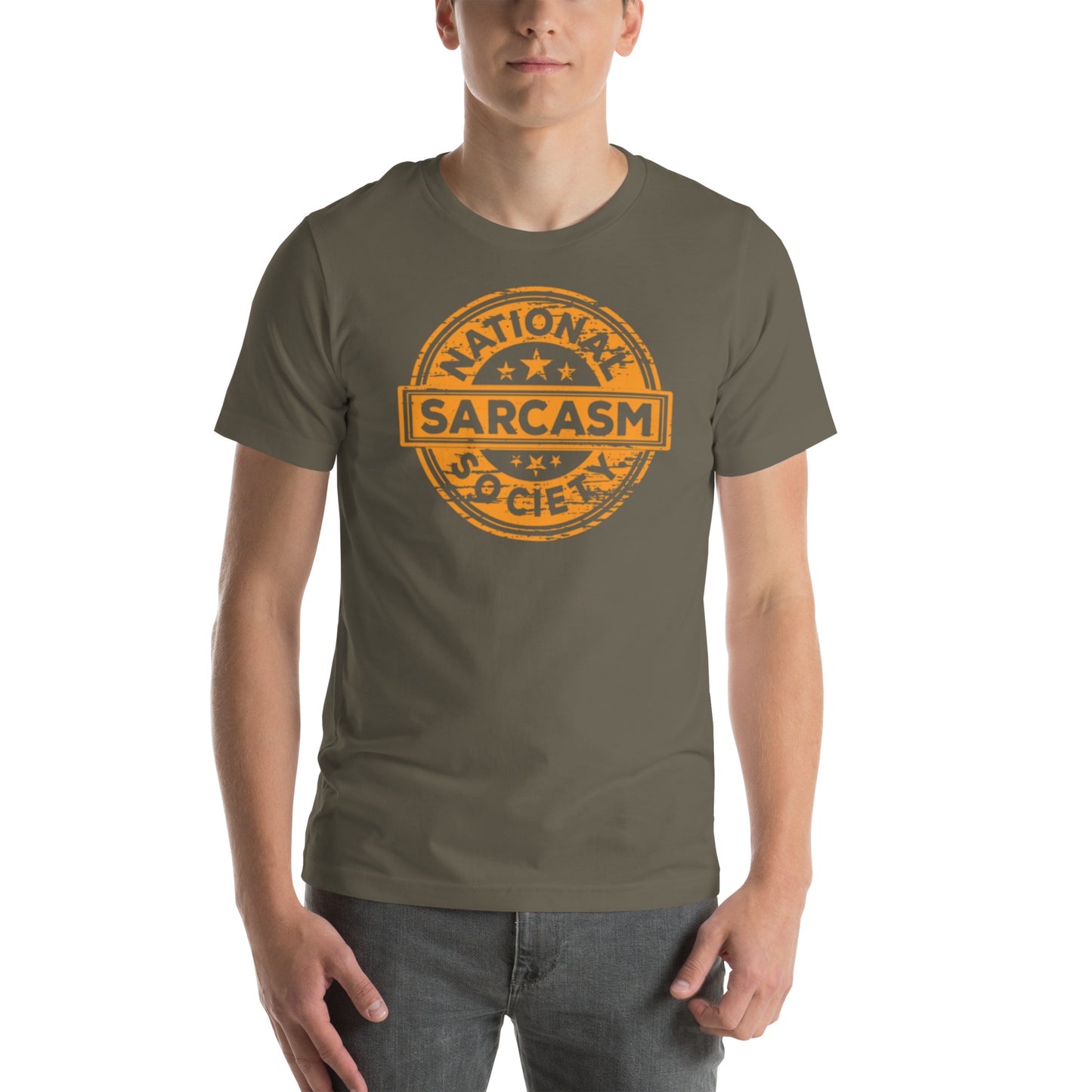 National Sarcasm Society Unisex t-shirt