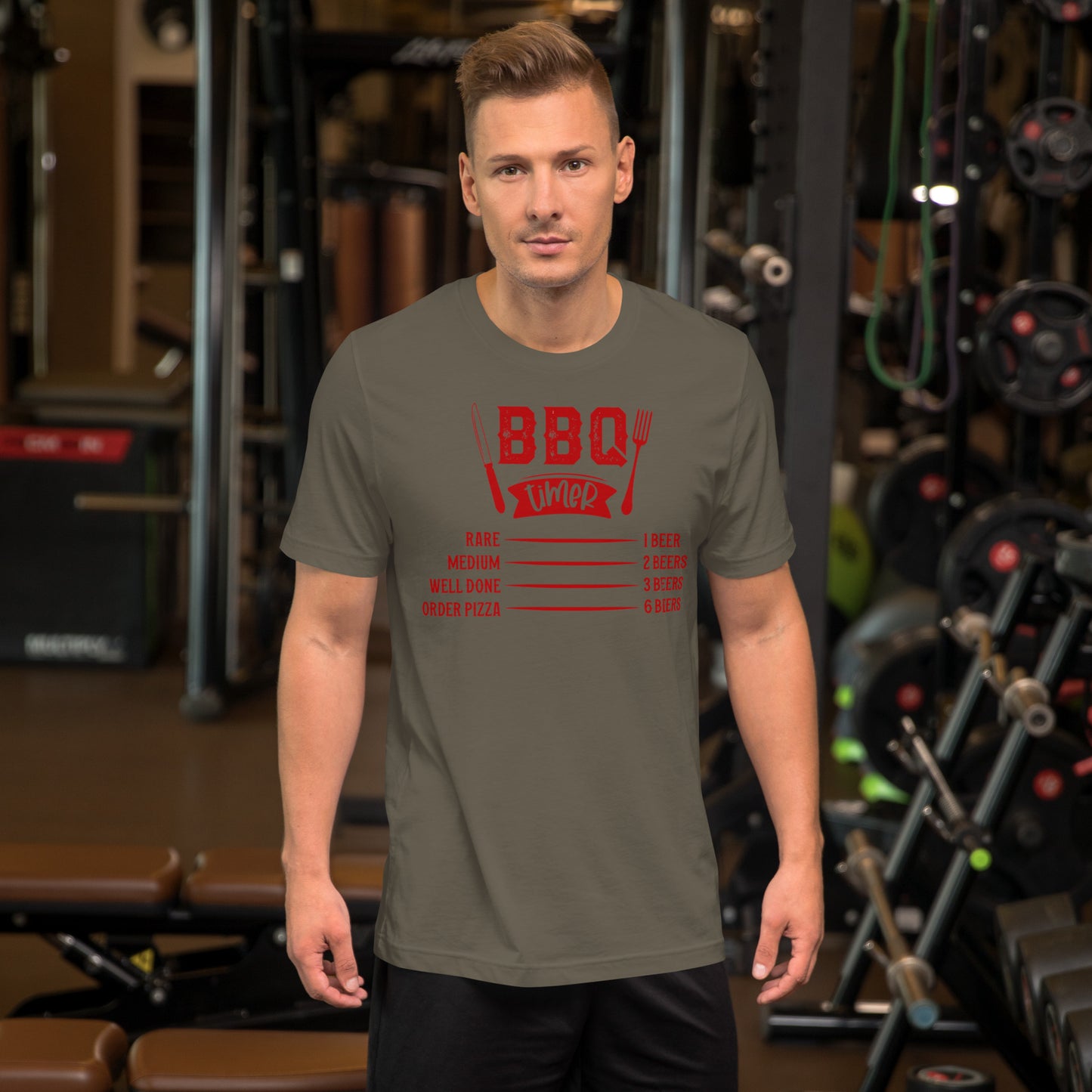 BBQ Timer Unisex t-shirt