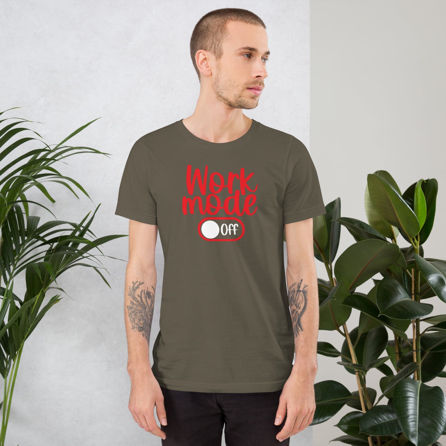 Work Mode Off Unisex t-shirt