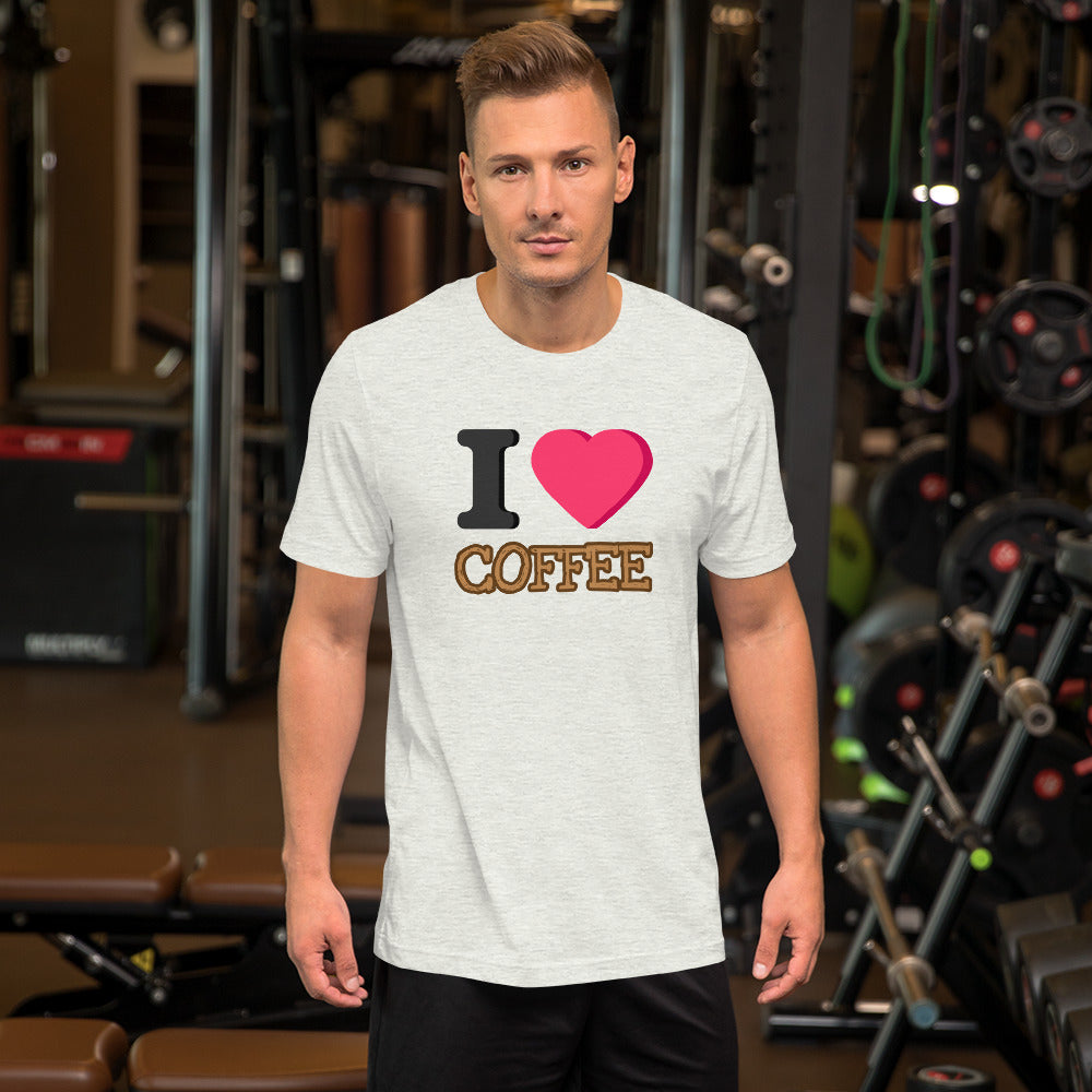 I Love Coffee Unisex t-shirt