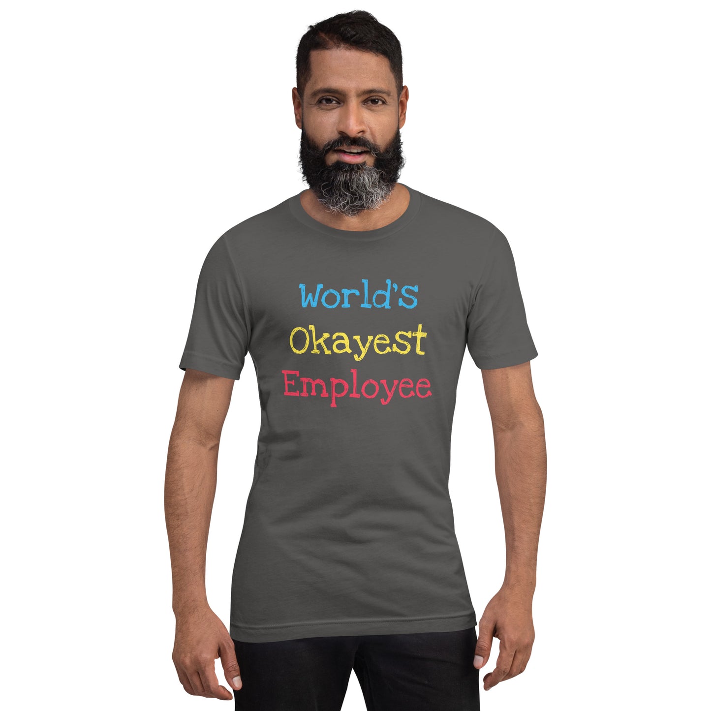 World's Okayest Employee Unisex t-shirt