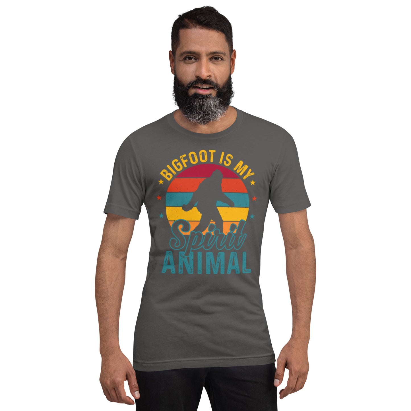 Bigfoot is my Spirit Animal Unisex t-shirt