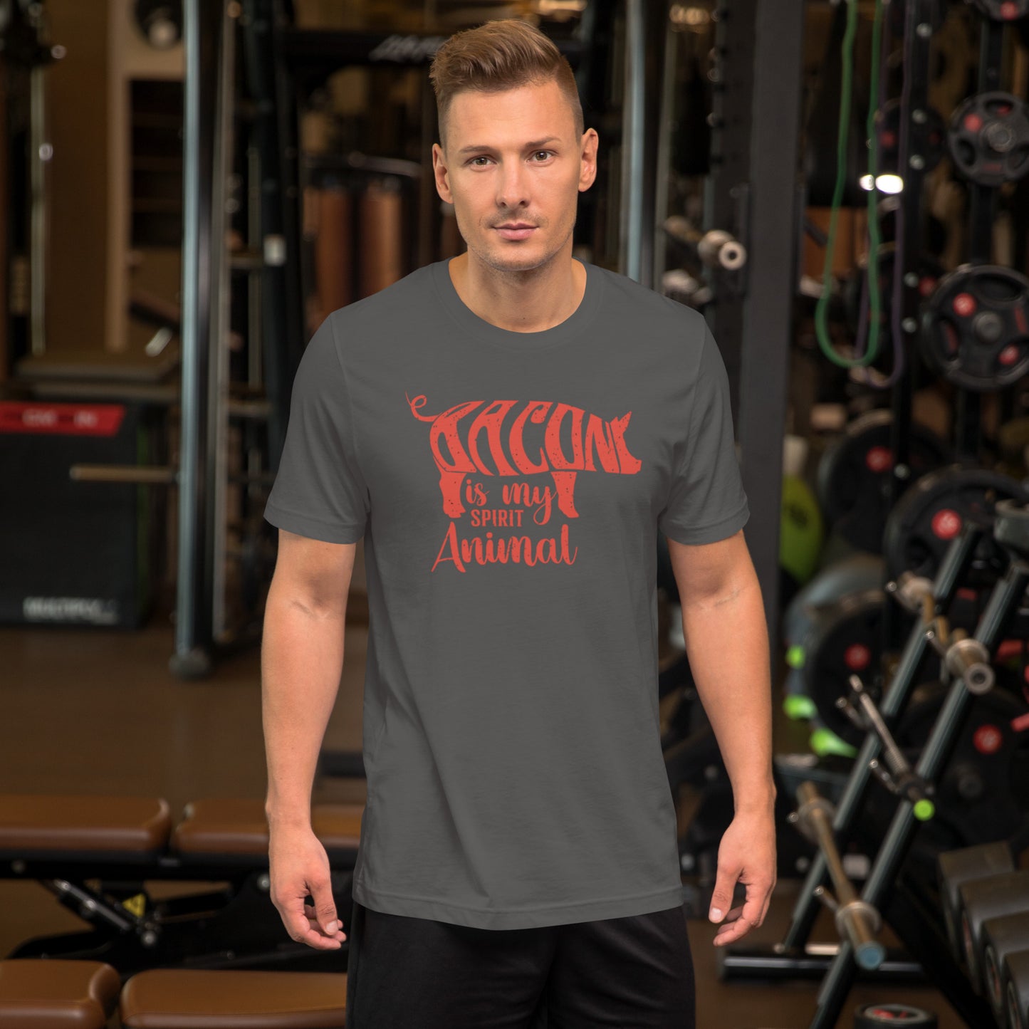 Bacon is My Spirit Animal Unisex t-shirt